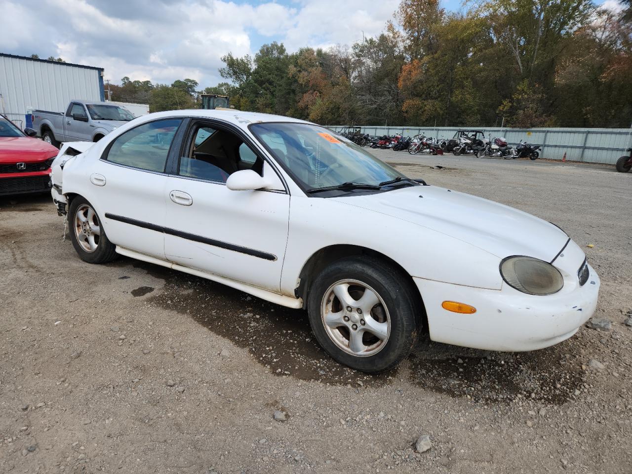 1998 Mercury Sable Gs White vin: 1MEFM50U7WA640657