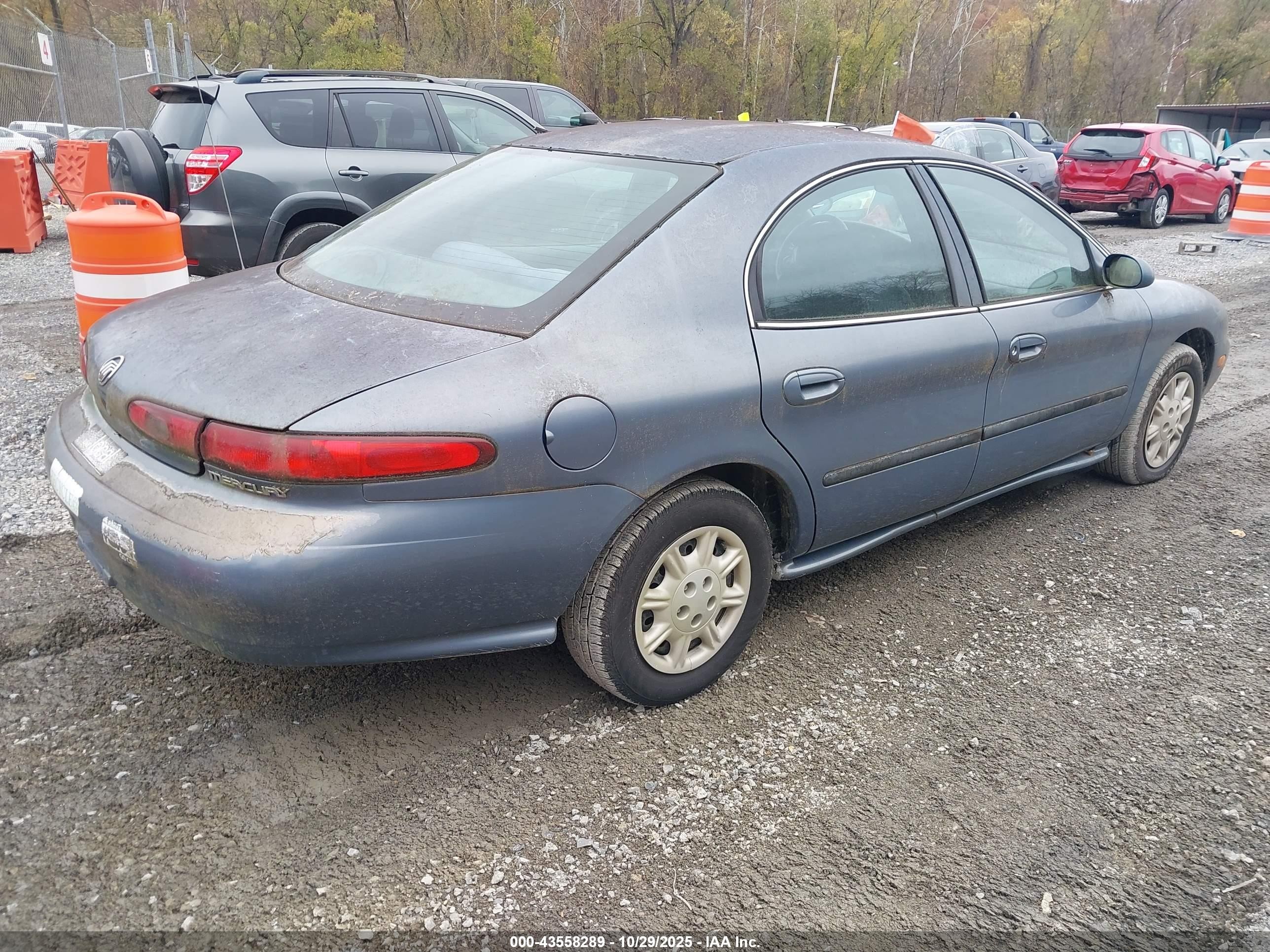 1999 Mercury Sable Gs Синий vin: 1MEFM50U7XA613265