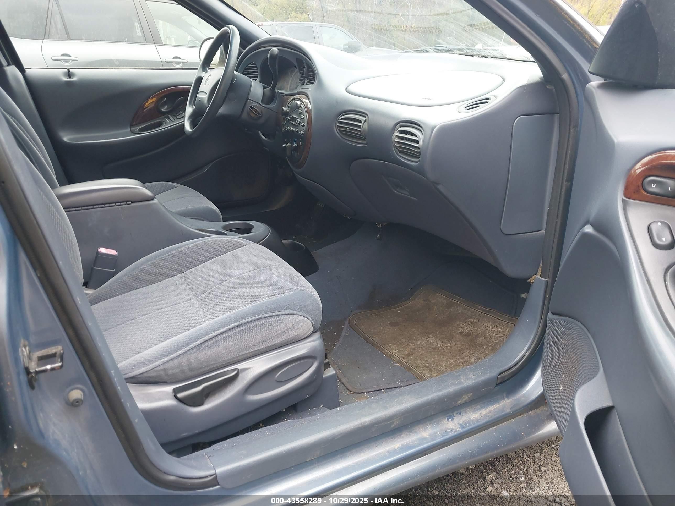 1999 Mercury Sable Gs Синий vin: 1MEFM50U7XA613265