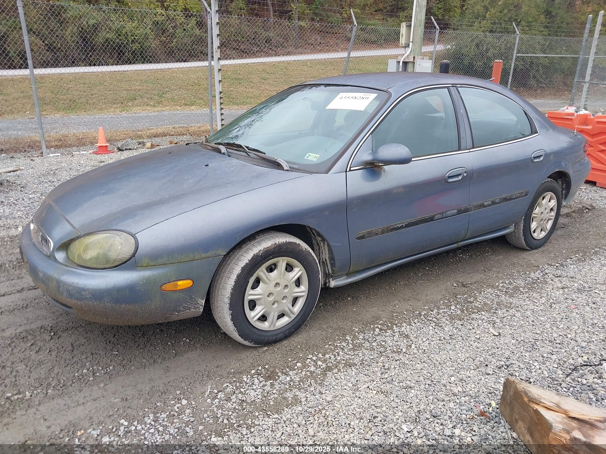 1999 Mercury Sable Gs Синий vin: 1MEFM50U7XA613265