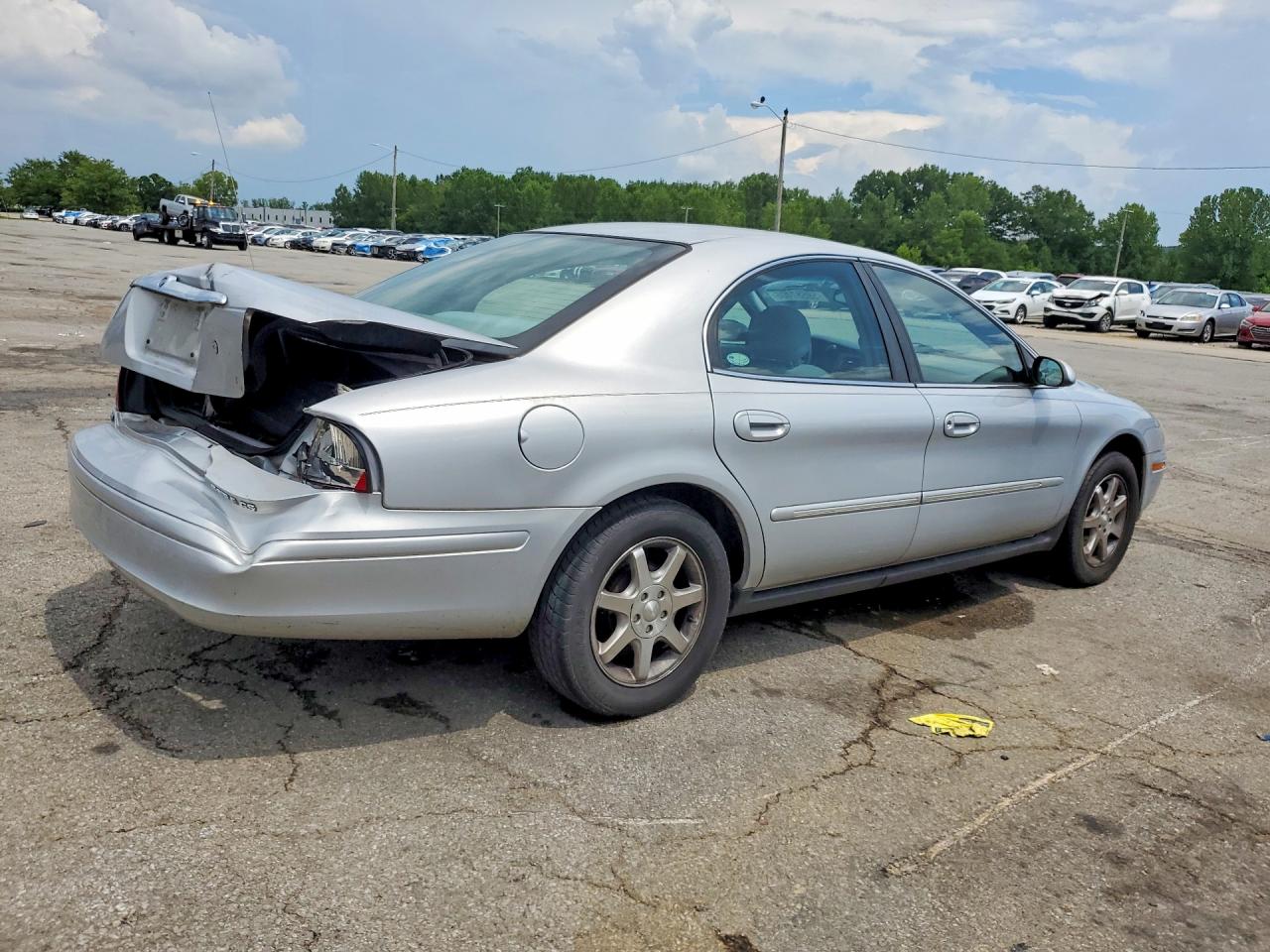 2002 Mercury Sable Gs Silver vin: 1MEFM50U82A634005