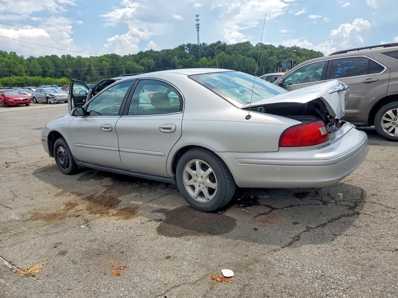 2002 Mercury Sable Gs Silver vin: 1MEFM50U82A634005