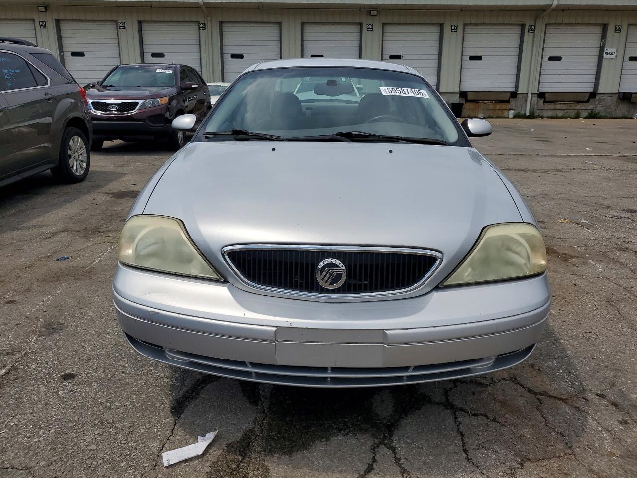 2002 Mercury Sable Gs Silver vin: 1MEFM50U82A634005