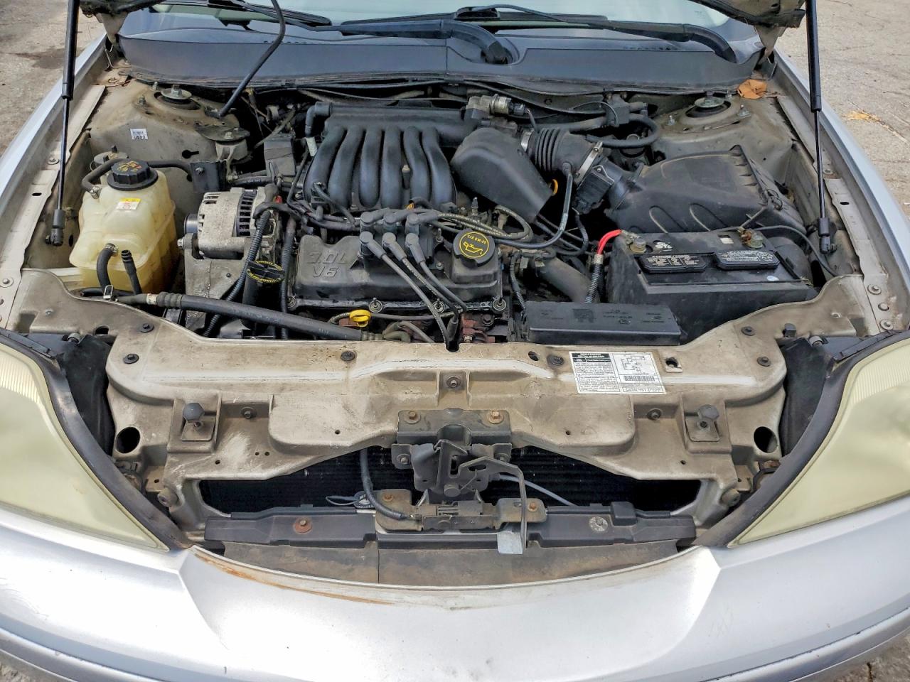 2002 Mercury Sable Gs Silver vin: 1MEFM50U82A634005