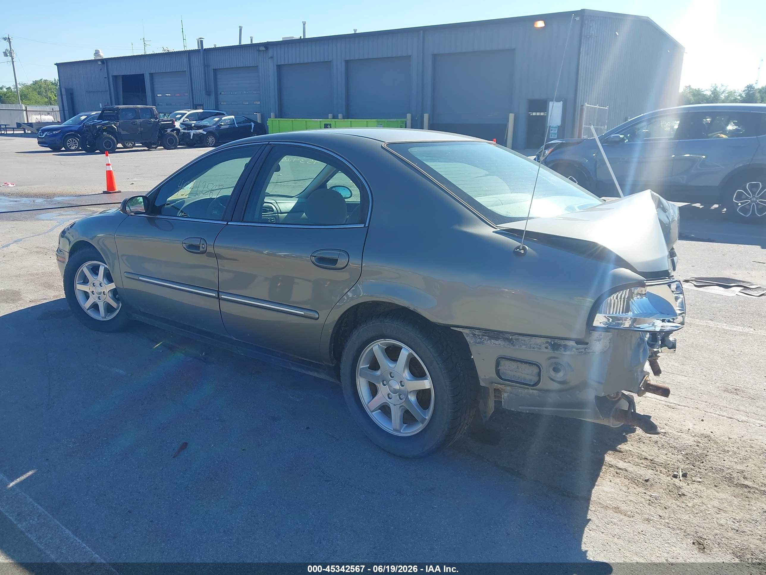 2002 Mercury Sable Gs Teal vin: 1MEFM50U82A642301