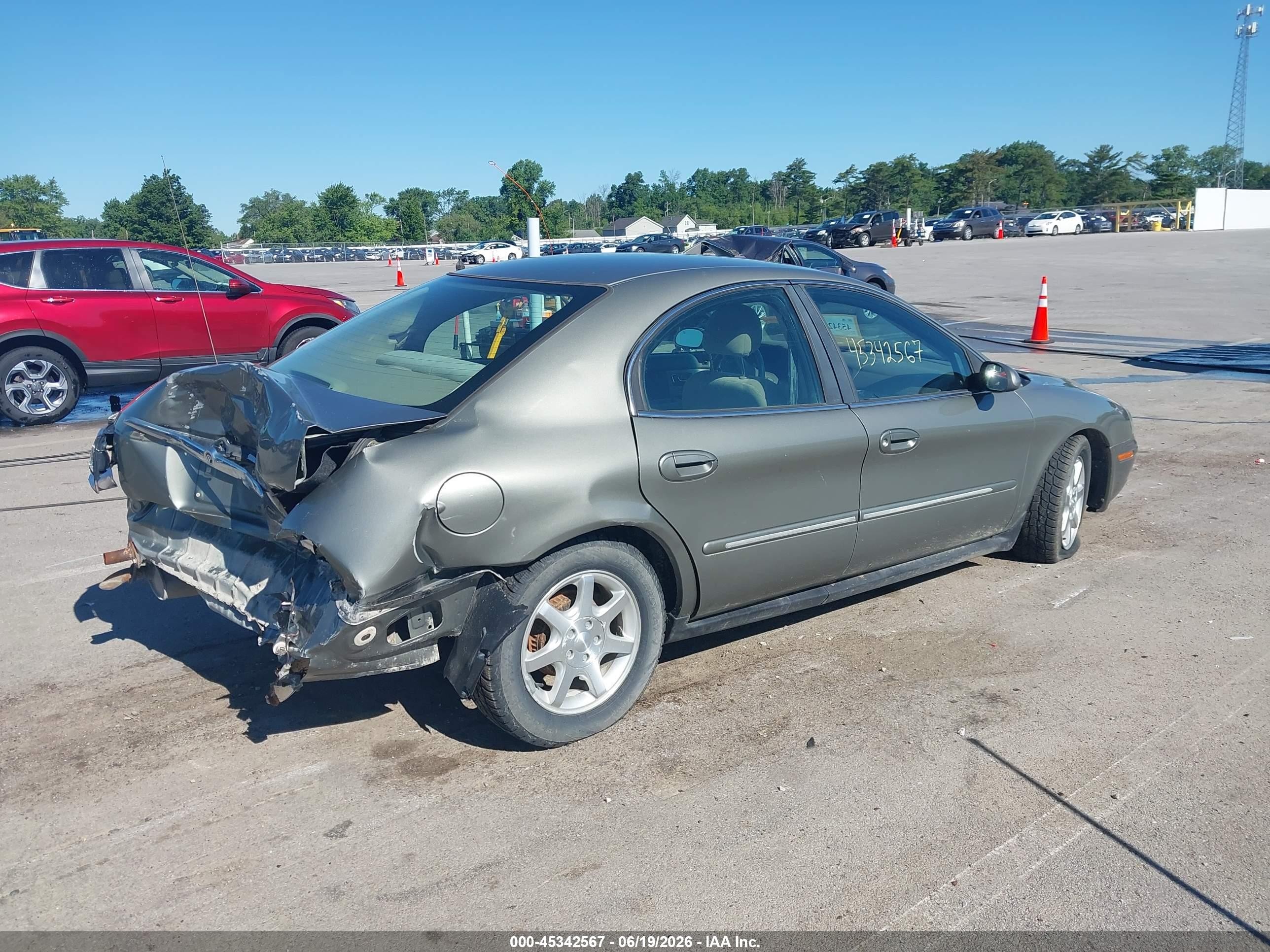 2002 Mercury Sable Gs Teal vin: 1MEFM50U82A642301