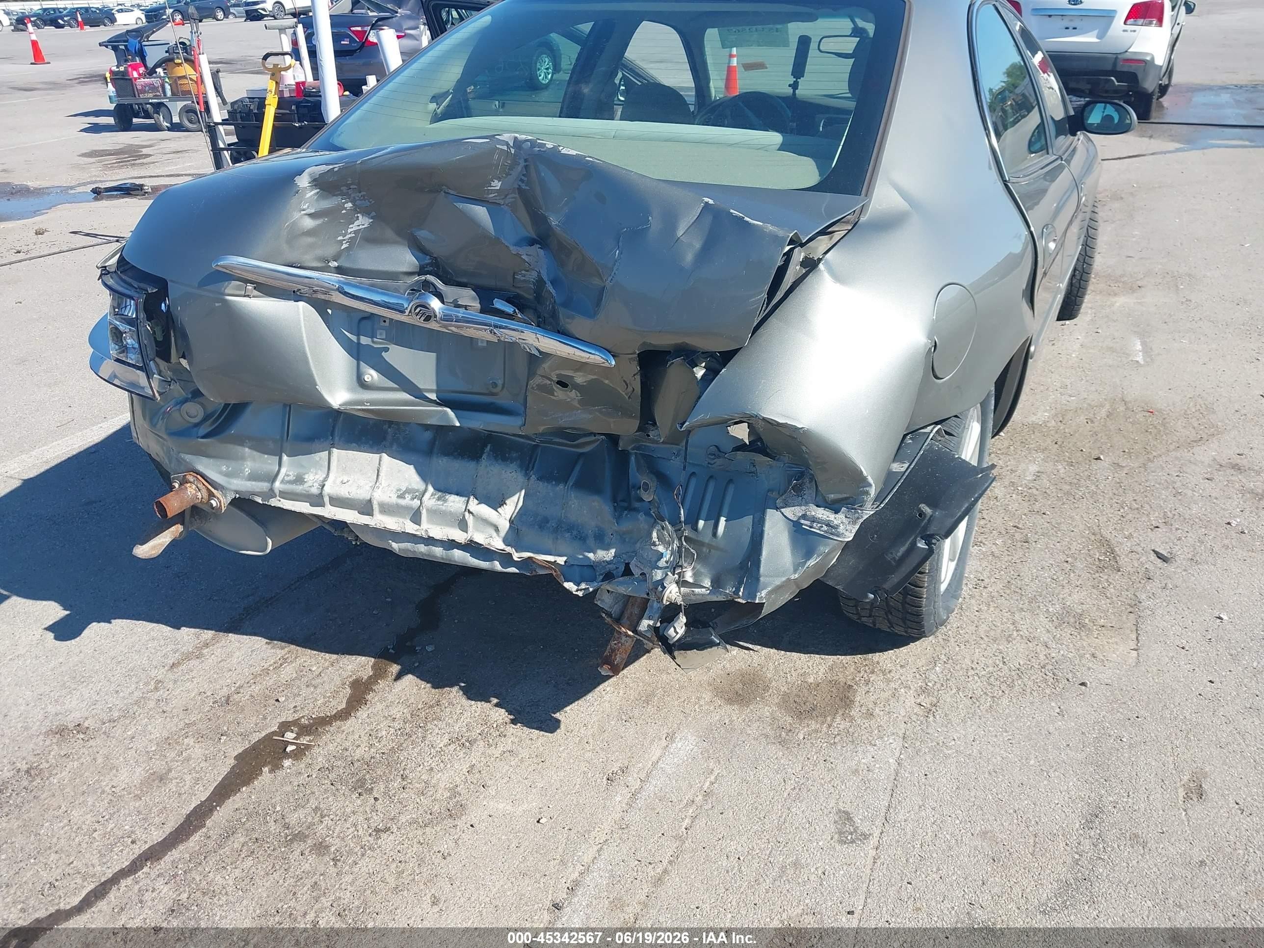 2002 Mercury Sable Gs Teal vin: 1MEFM50U82A642301