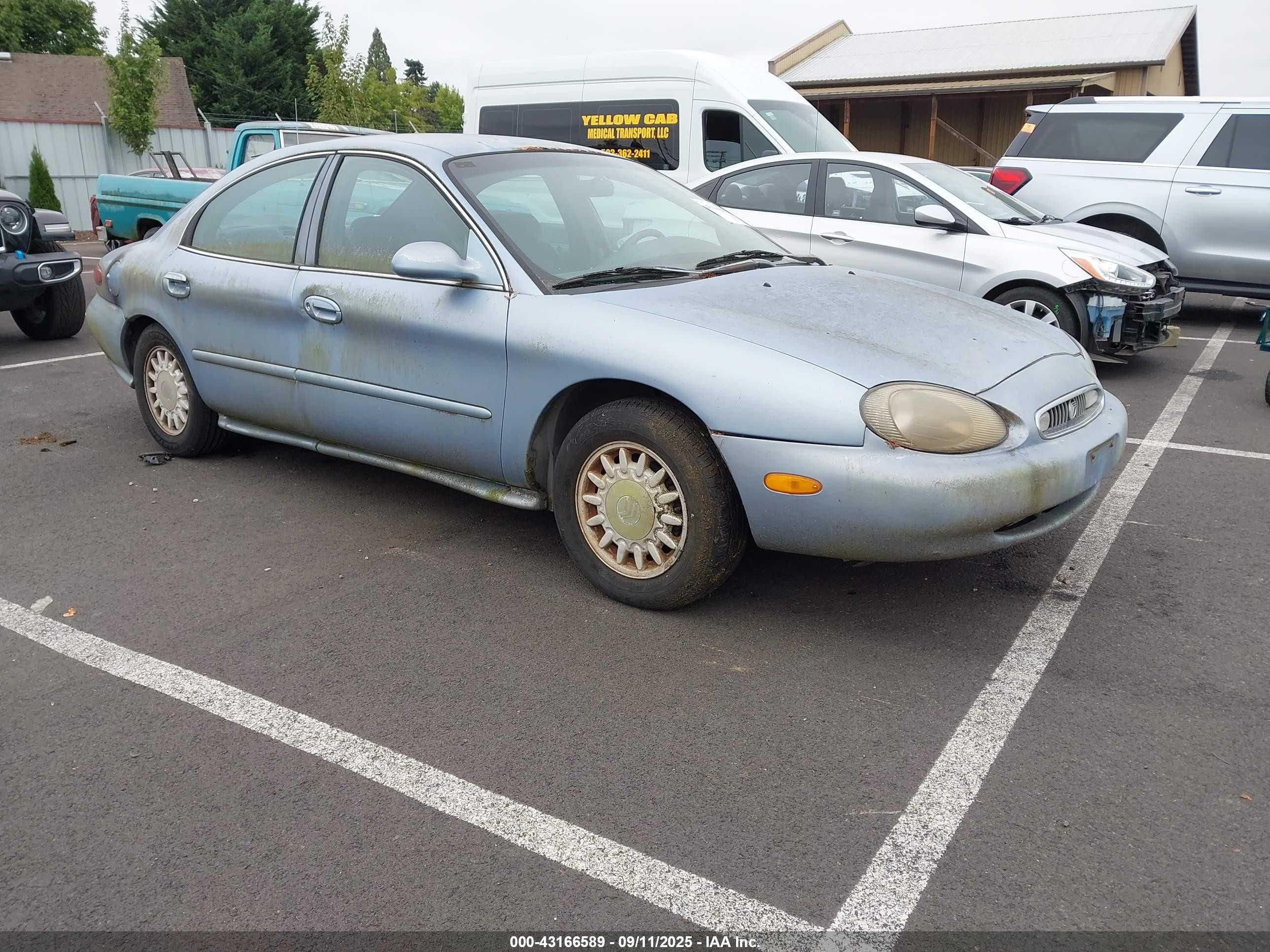 1998 Mercury Sable Gs/ls Light Blue vin: 1MEFM50U8WG638056