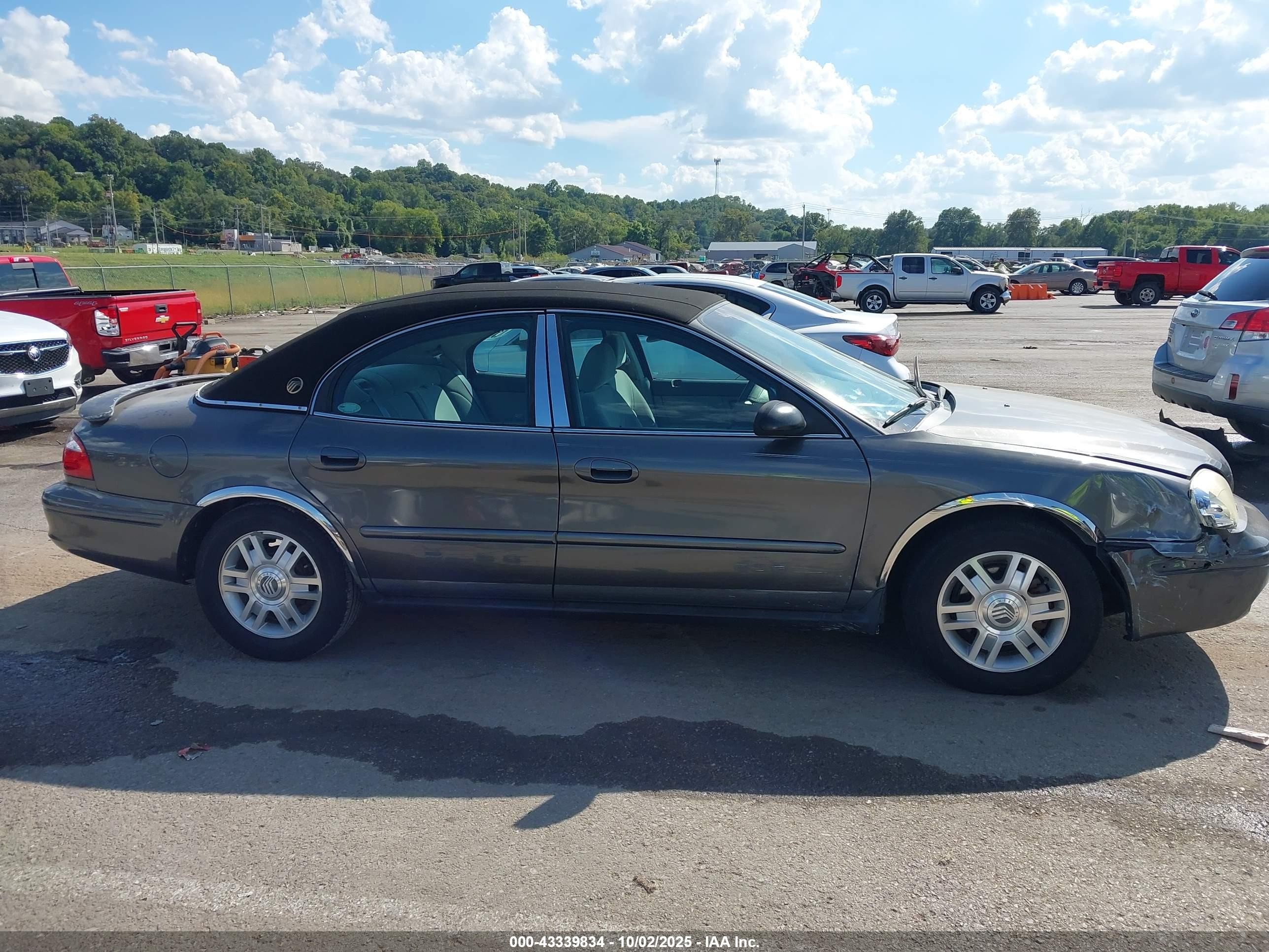 2004 Mercury Sable Gs Gray vin: 1MEFM50U94A617443