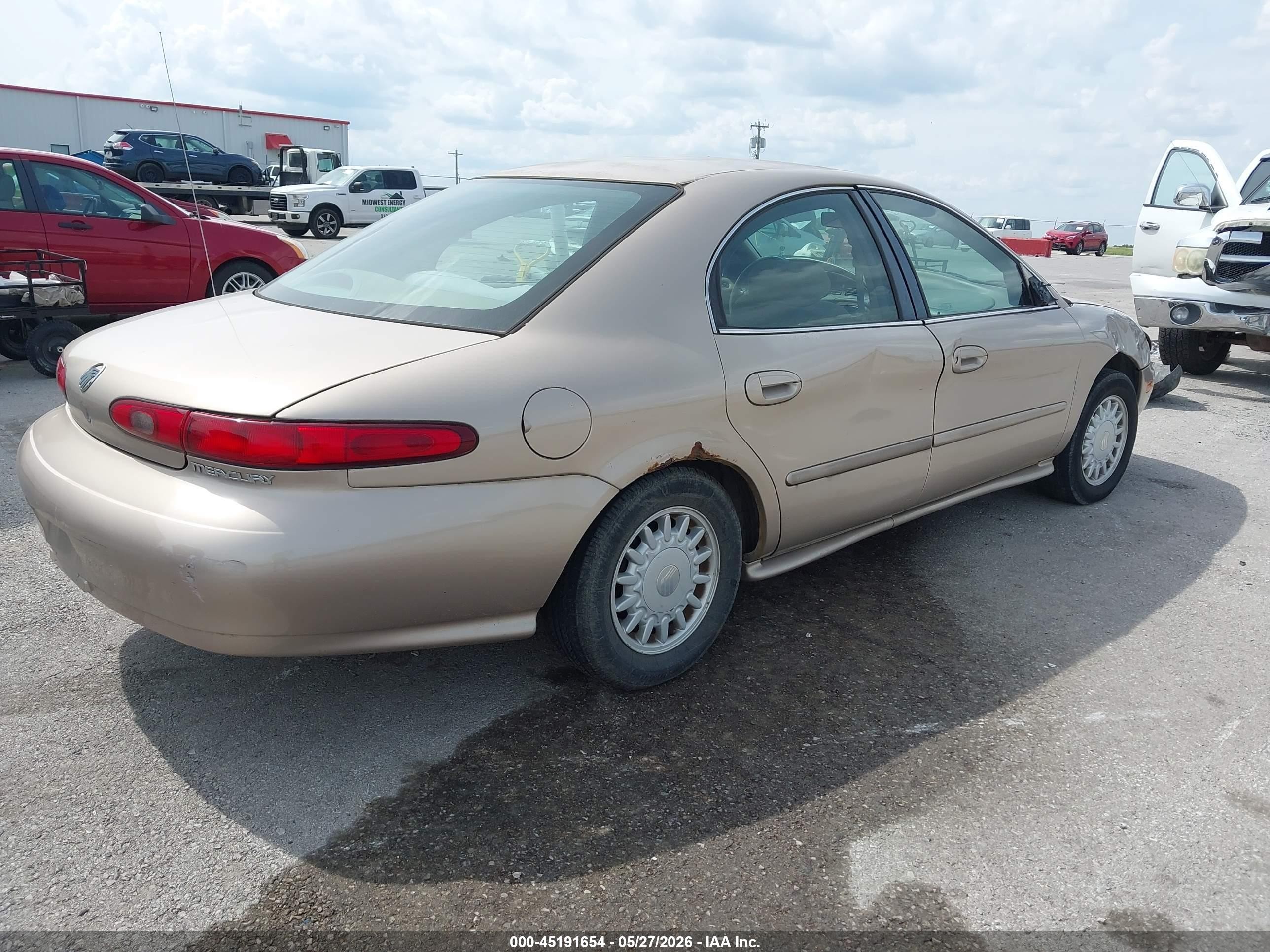 1998 Mercury Sable Gs/ls Tan vin: 1MEFM50U9WG641693