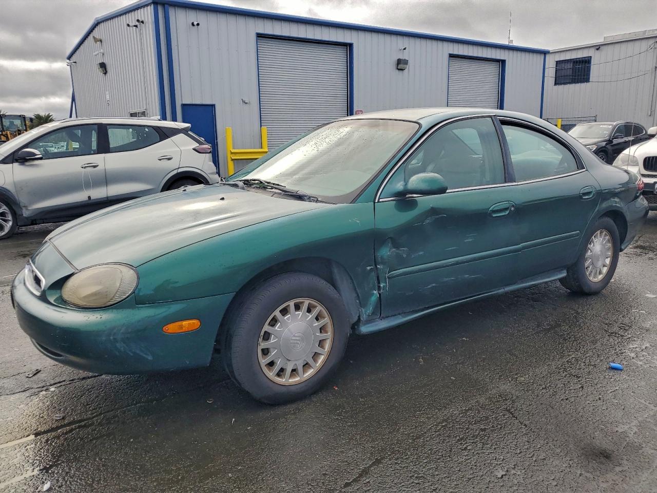 1999 Mercury Sable Gs Green vin: 1MEFM50U9XA630214