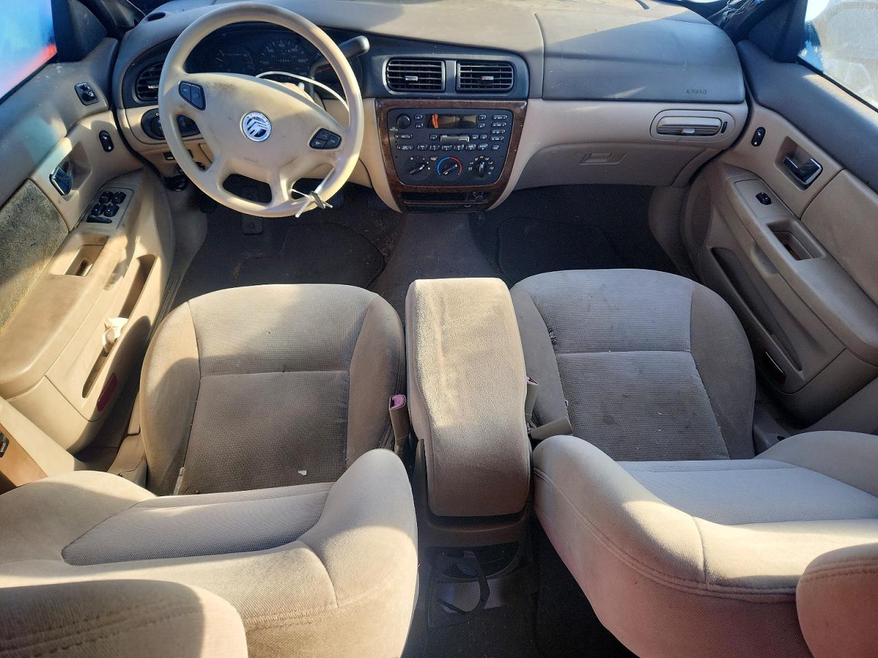 2000 Mercury Sable Gs Gold vin: 1MEFM50U9YA627265