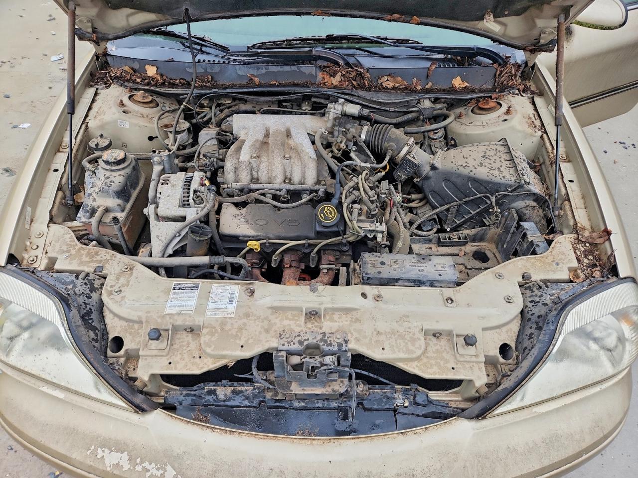 2000 Mercury Sable Gs Gold vin: 1MEFM50U9YA627265