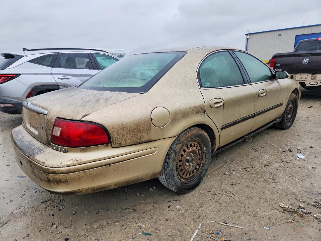 2000 Mercury Sable Gs Gold vin: 1MEFM50U9YA627265