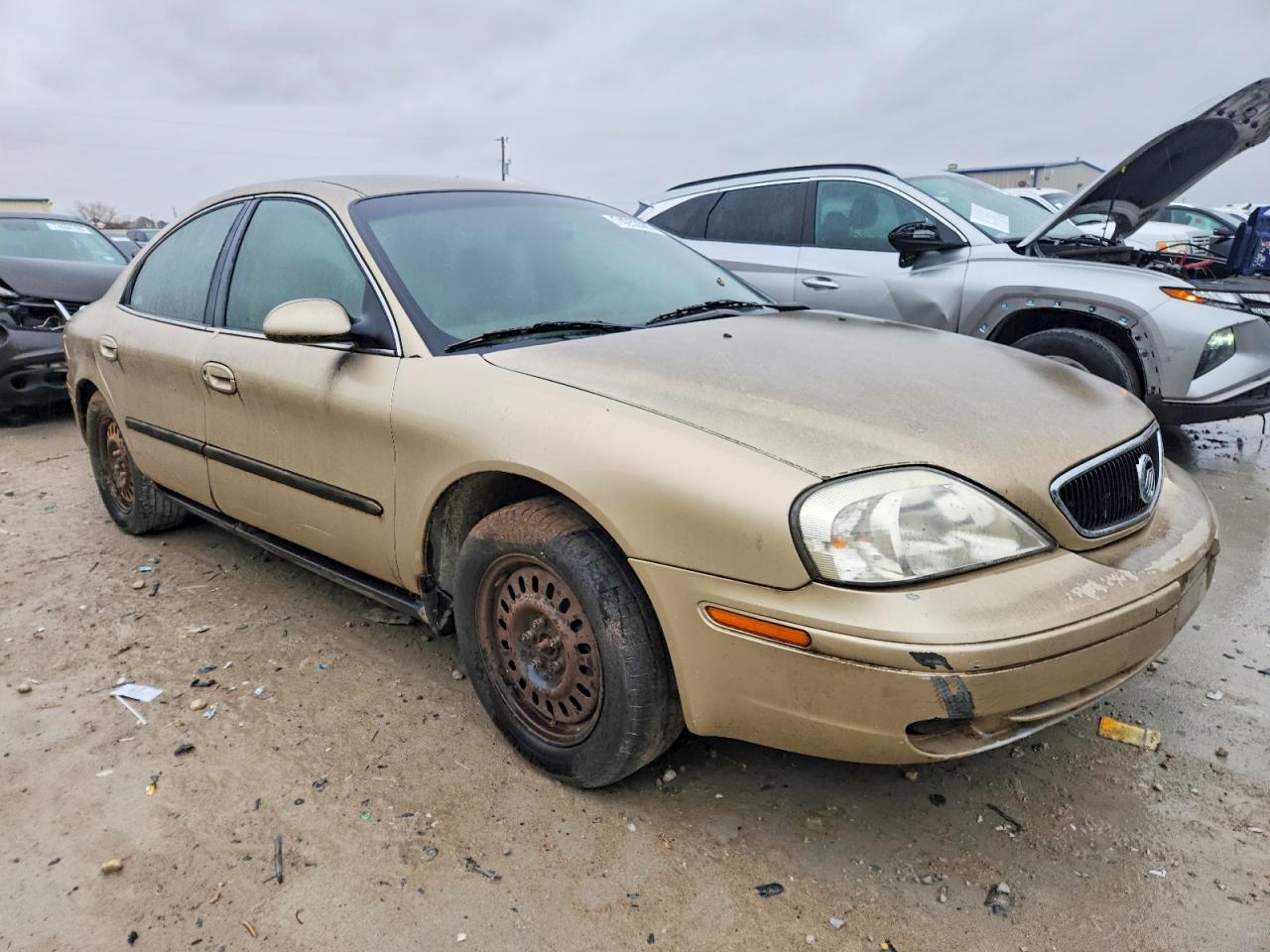 2000 Mercury Sable Gs Gold vin: 1MEFM50U9YA627265