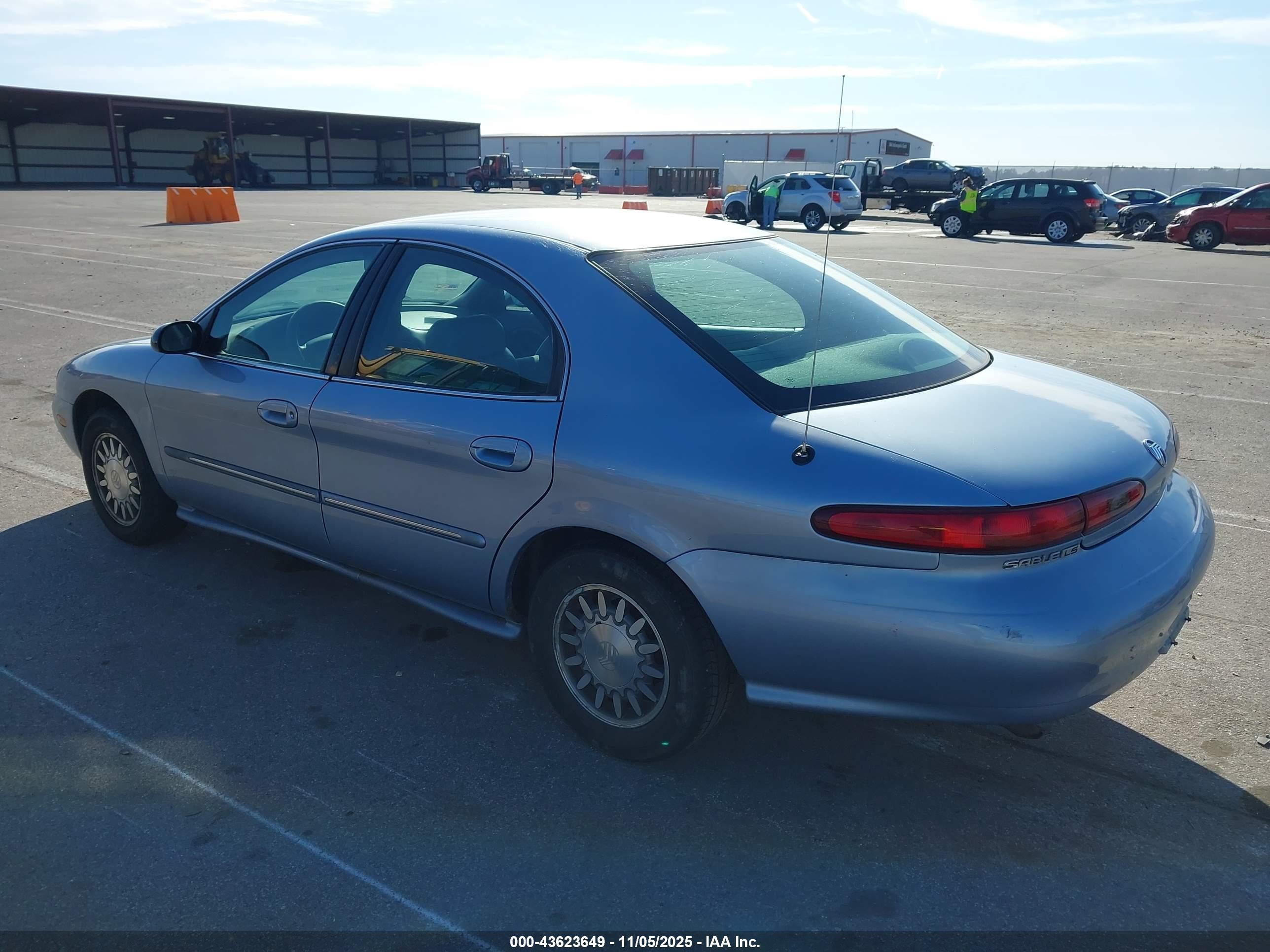 1998 Mercury Sable Gs/ls Blue vin: 1MEFM50UXWA620340