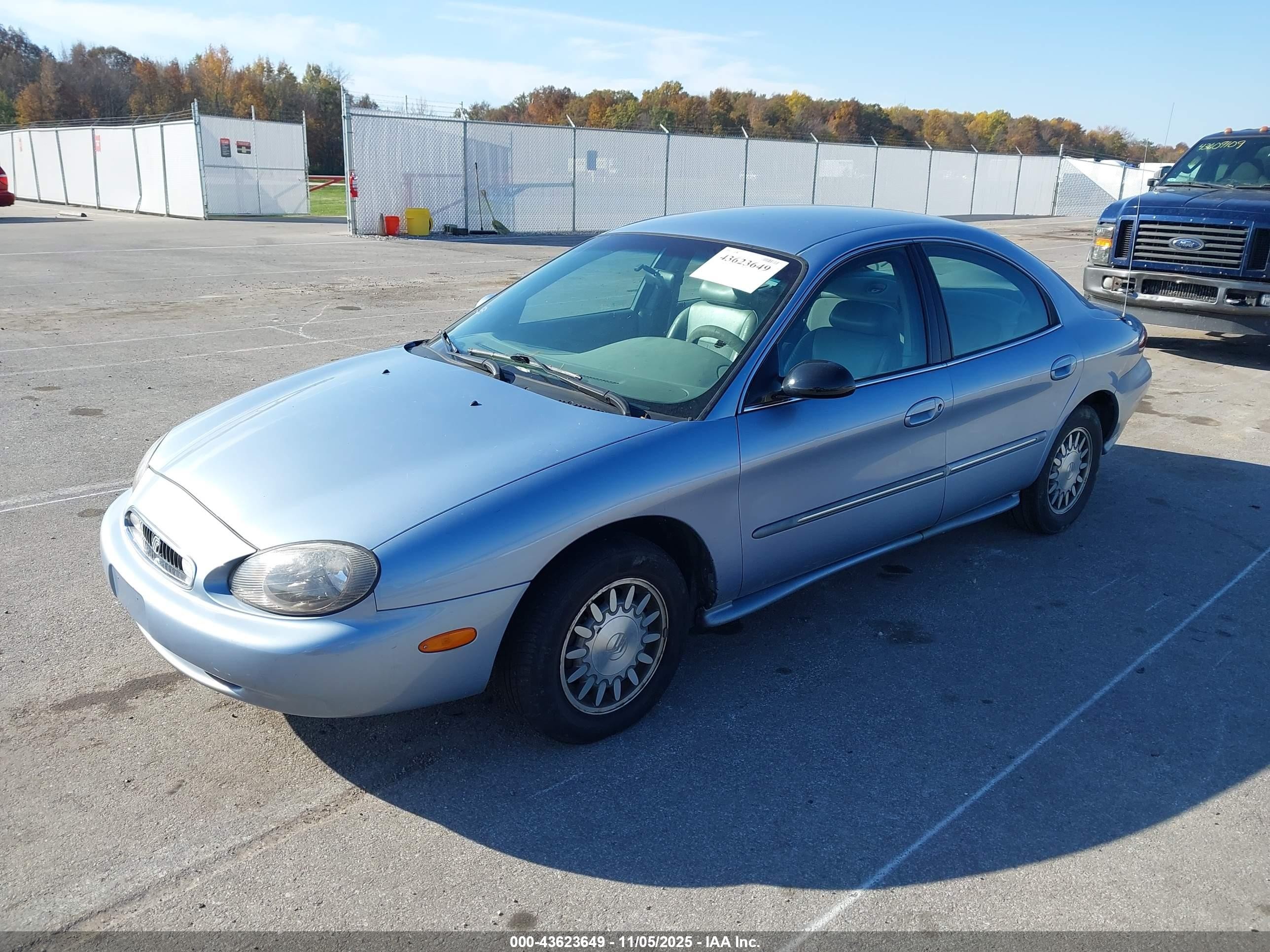 1998 Mercury Sable Gs/ls Blue vin: 1MEFM50UXWA620340
