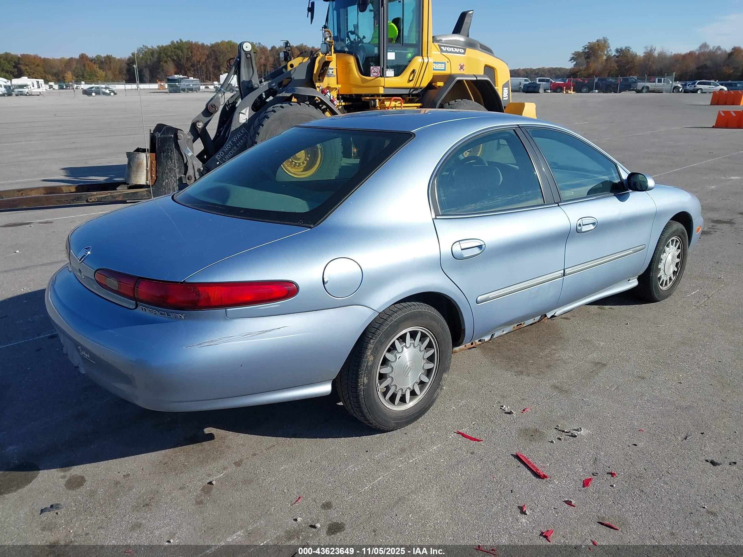 1998 Mercury Sable Gs/ls Blue vin: 1MEFM50UXWA620340