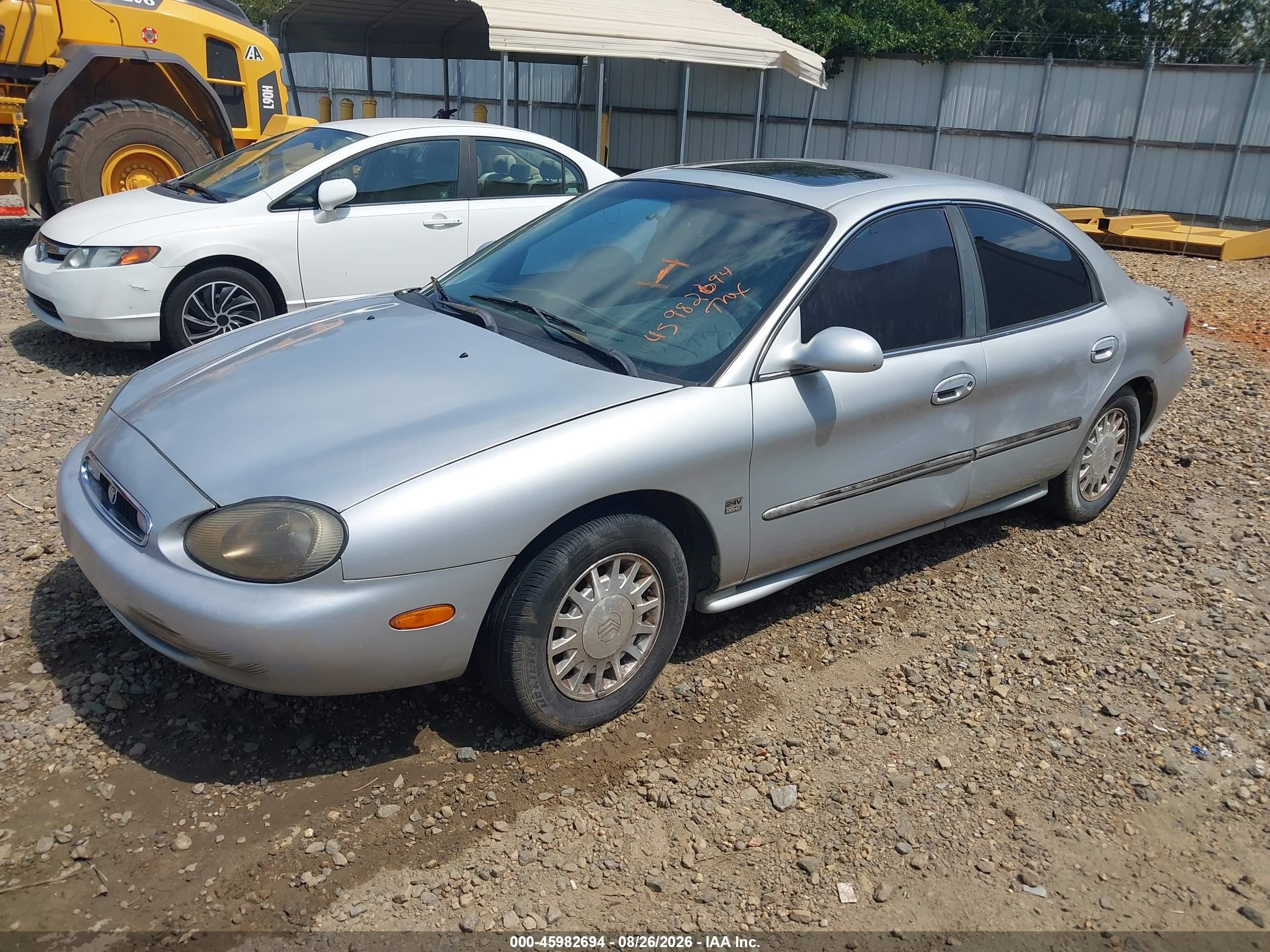 1999 Mercury Sable Ls Silver vin: 1MEFM53S1XA631089