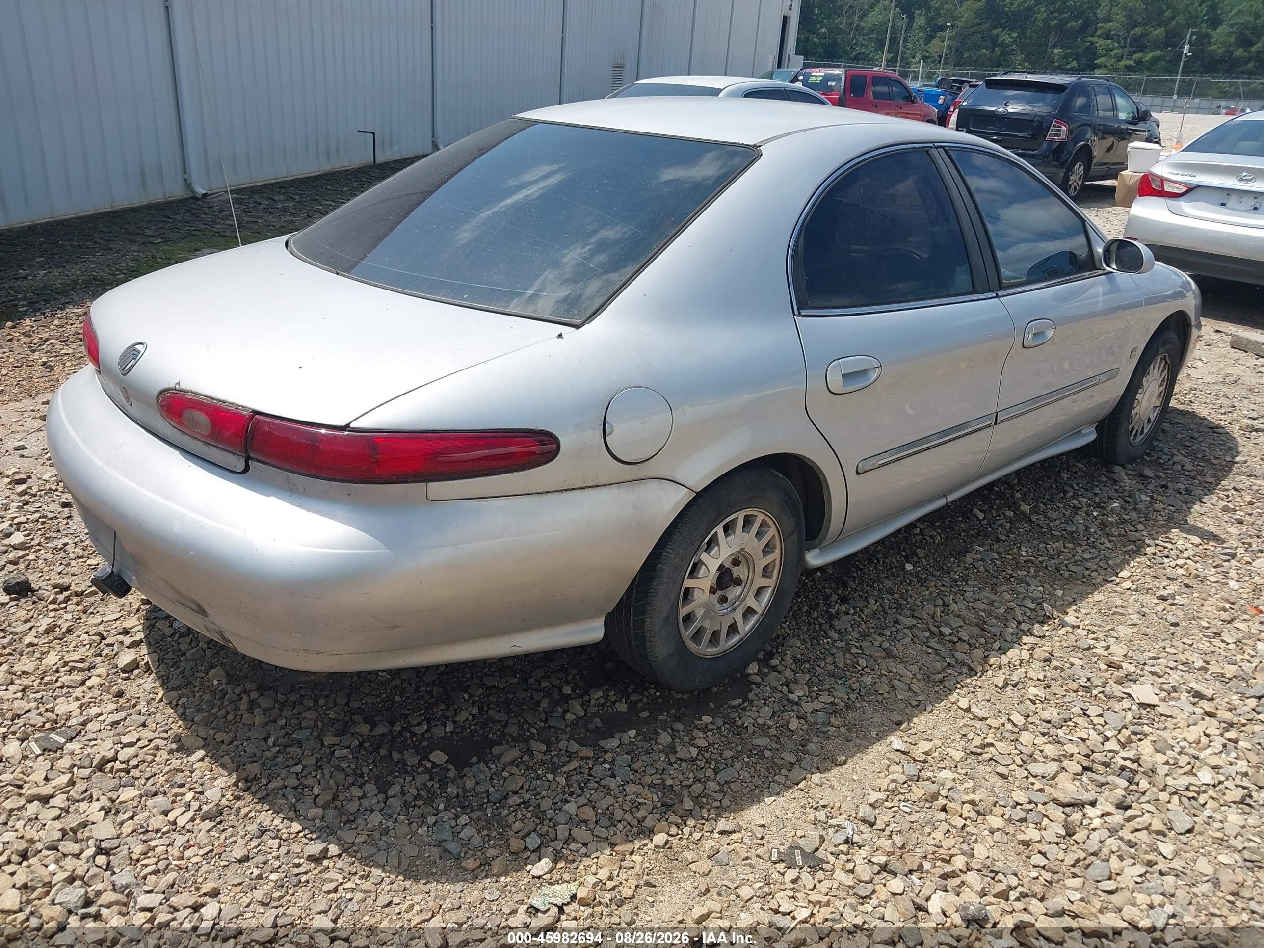 1999 Mercury Sable Ls Silver vin: 1MEFM53S1XA631089