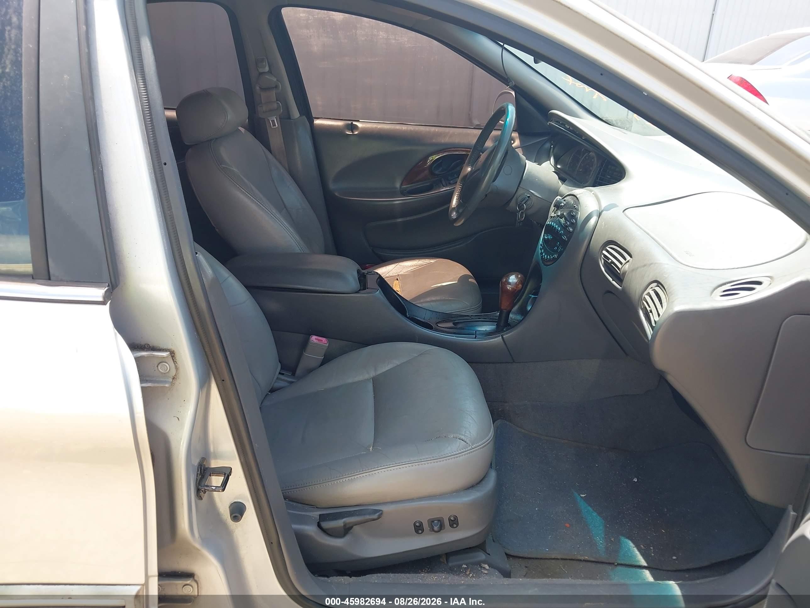 1999 Mercury Sable Ls Silver vin: 1MEFM53S1XA631089