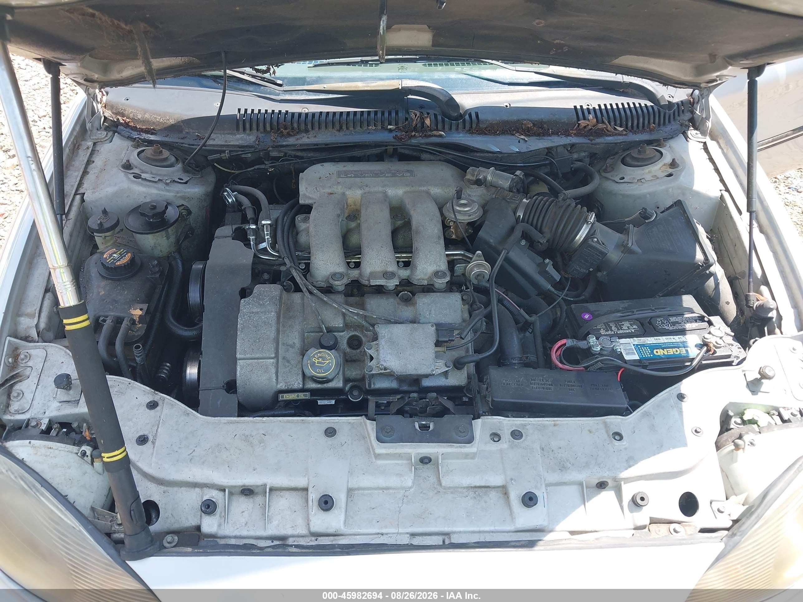 1999 Mercury Sable Ls Silver vin: 1MEFM53S1XA631089