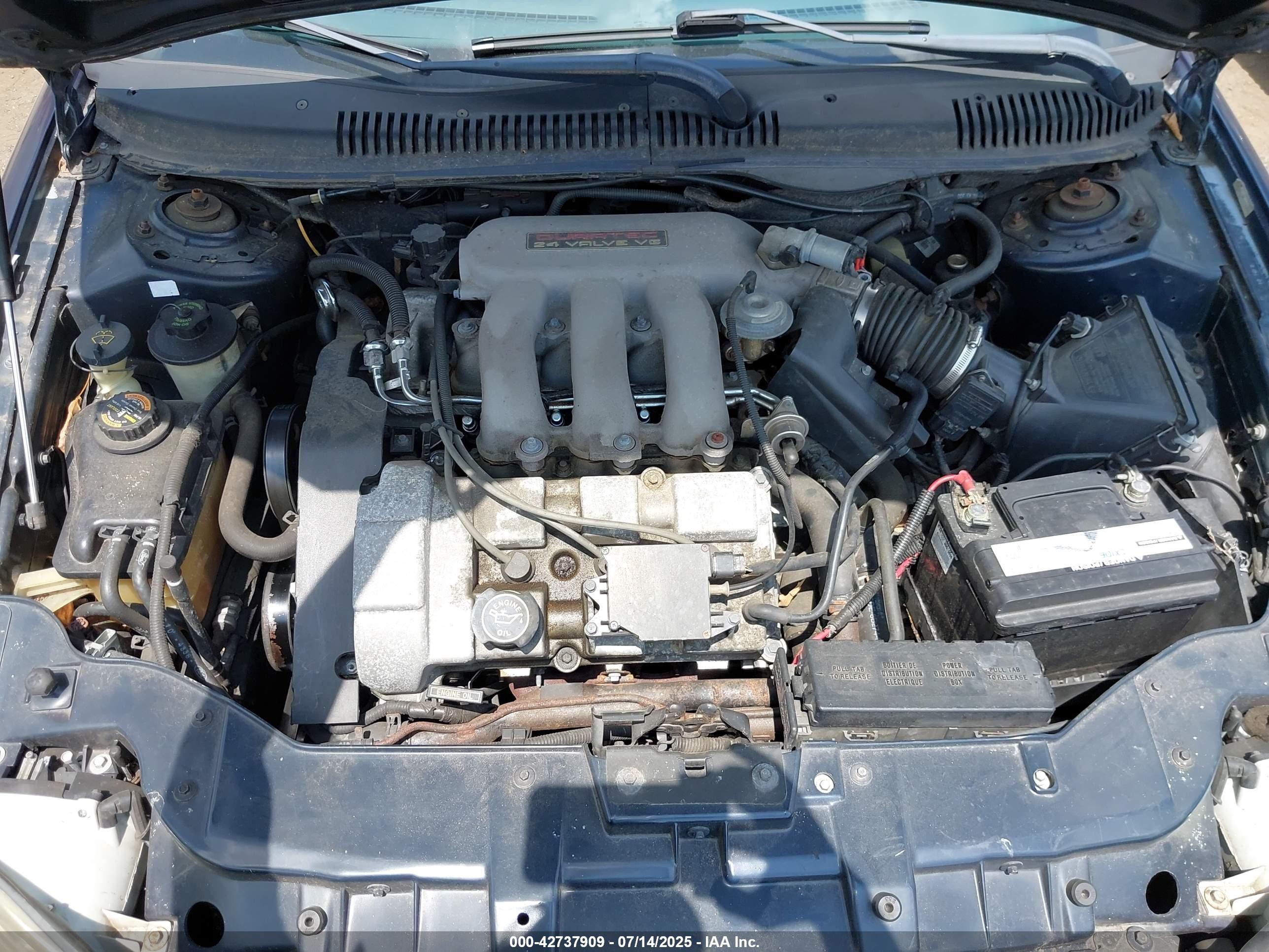 1998 Mercury Sable Ls Синий vin: 1MEFM53S2WA607804