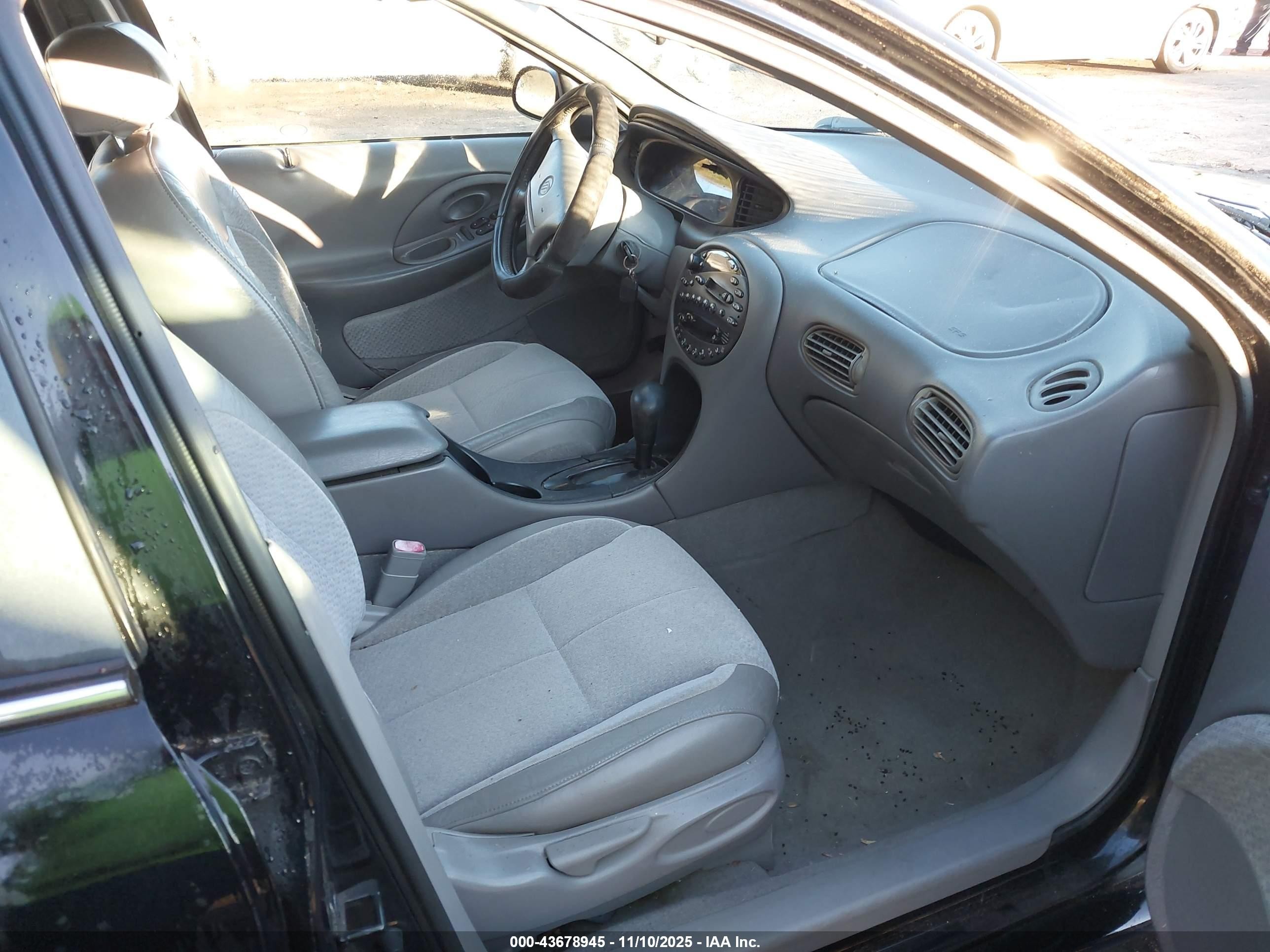1998 Mercury Sable Ls Черный vin: 1MEFM53S3WA606743