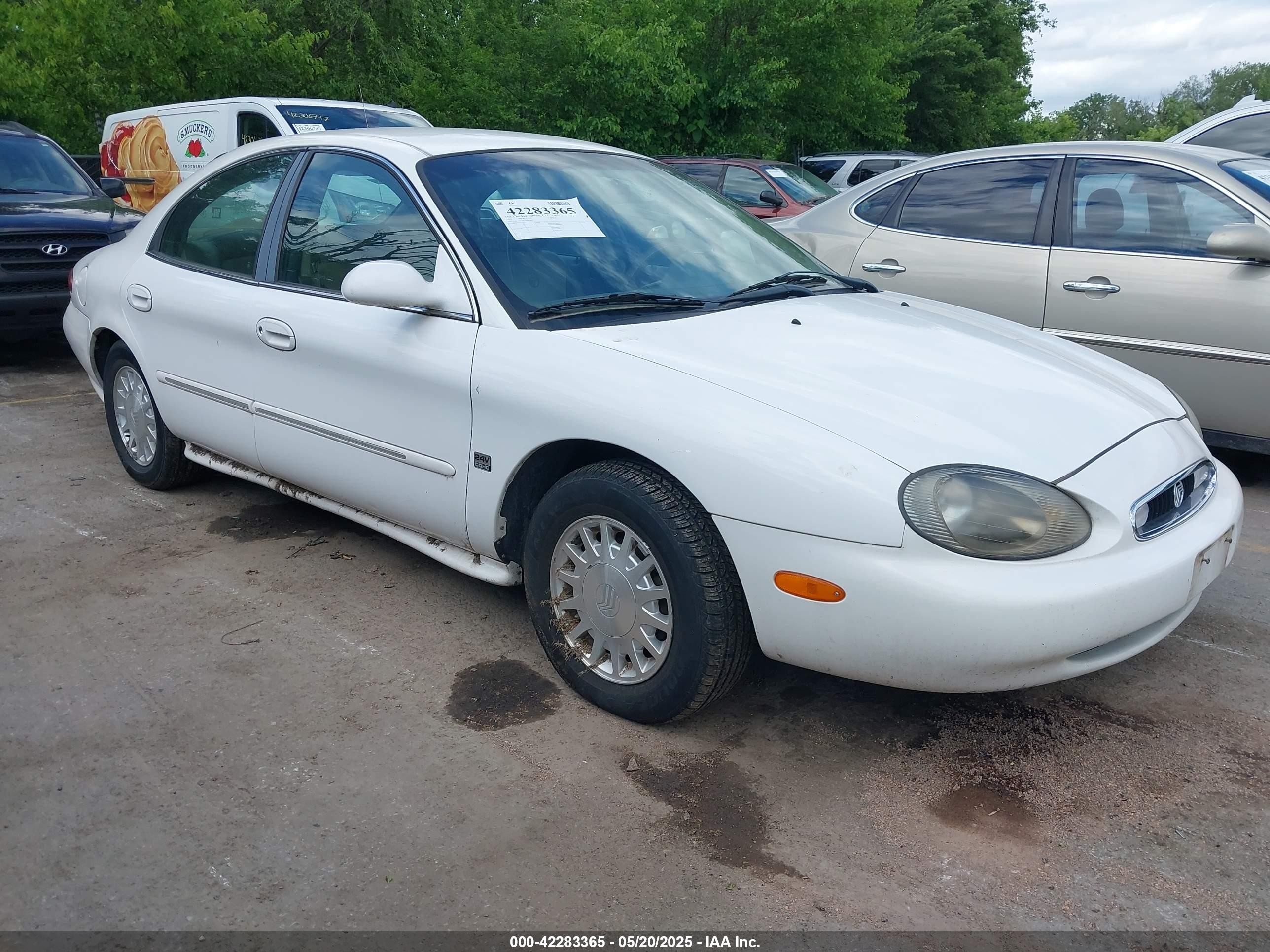 1999 Mercury Sable Ls Белый vin: 1MEFM53S3XG637697