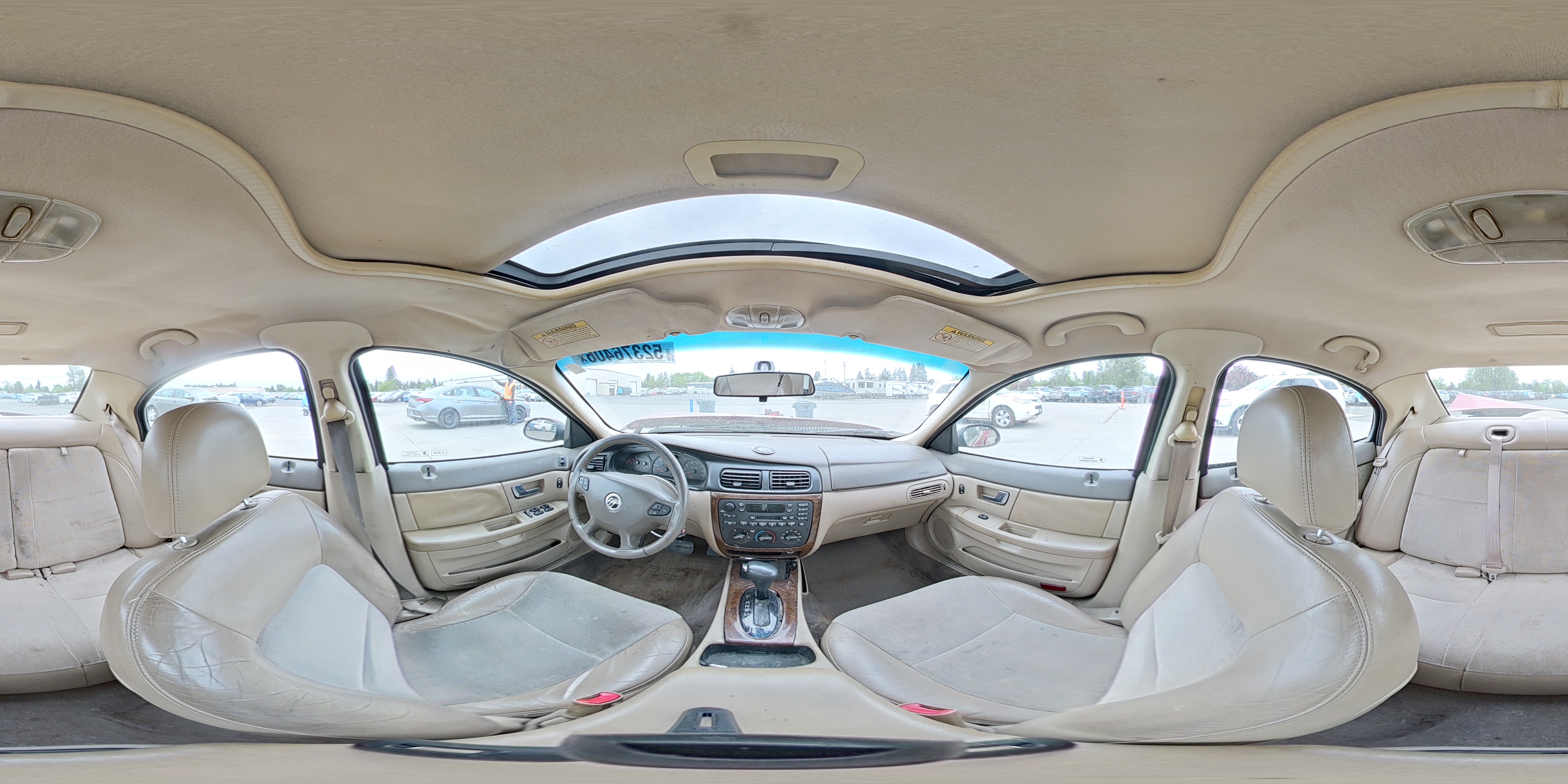 2000 Mercury Sable Ls Red vin: 1MEFM53S4YG634373