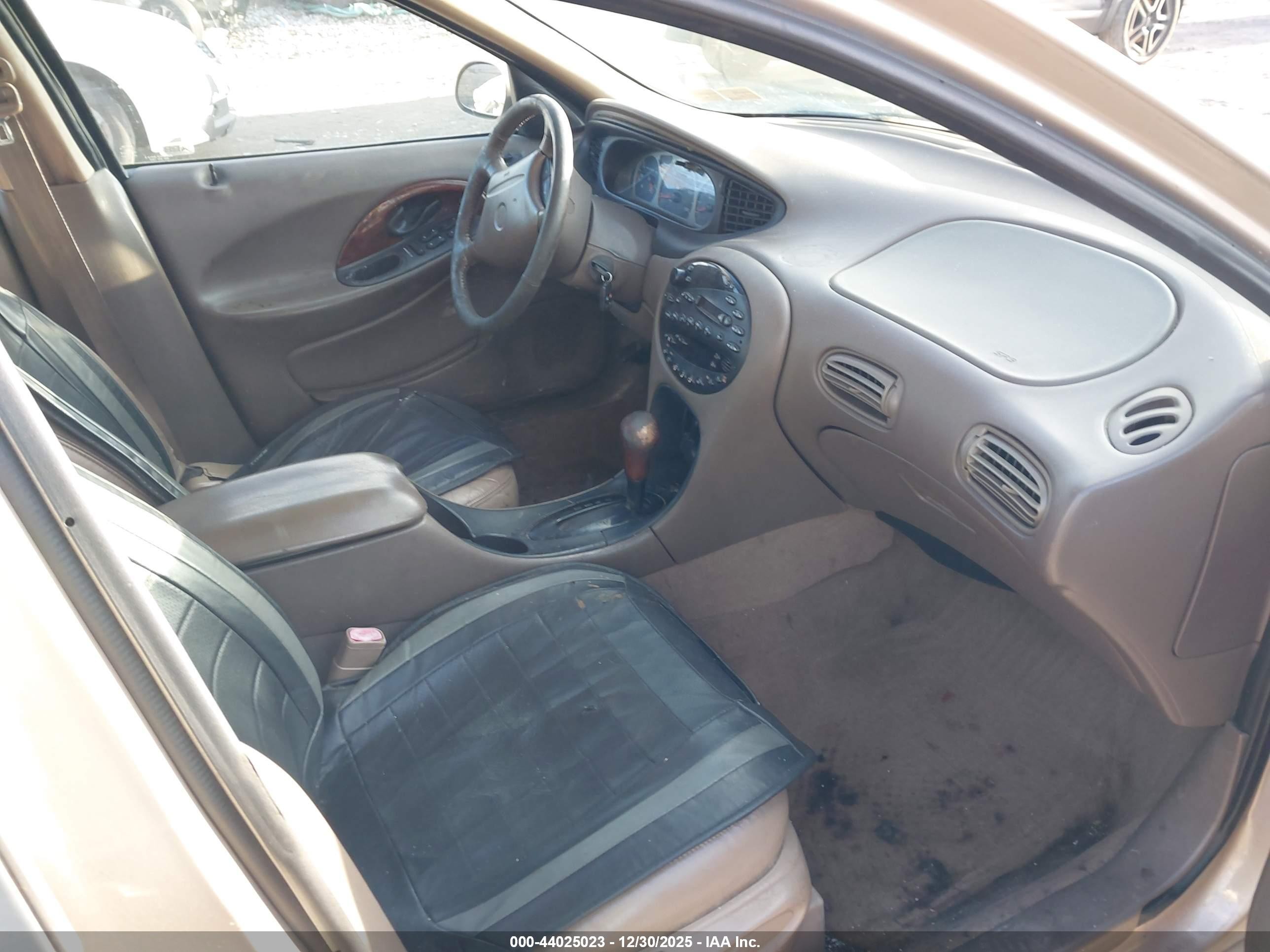 1999 Mercury Sable Ls Желто-коричневый vin: 1MEFM53S5XA641219