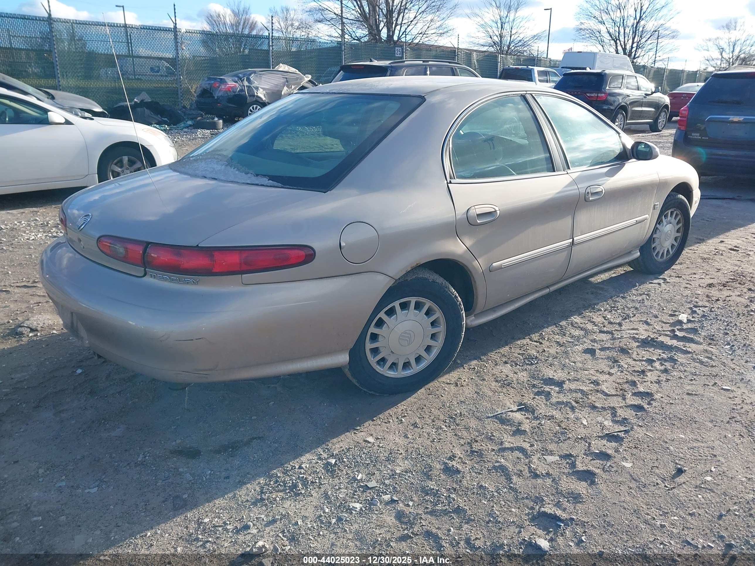 1999 Mercury Sable Ls Желто-коричневый vin: 1MEFM53S5XA641219