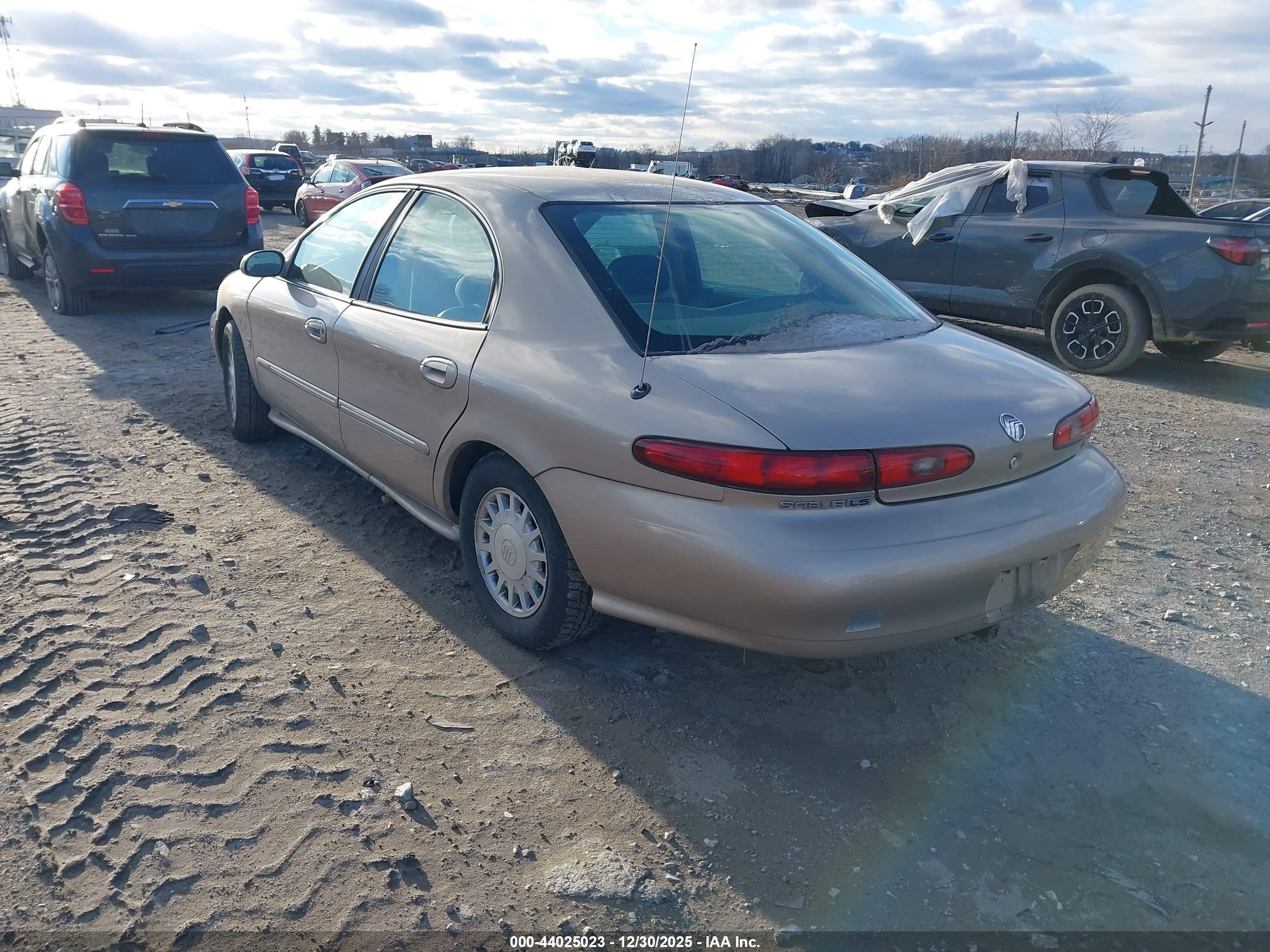 1999 Mercury Sable Ls Желто-коричневый vin: 1MEFM53S5XA641219