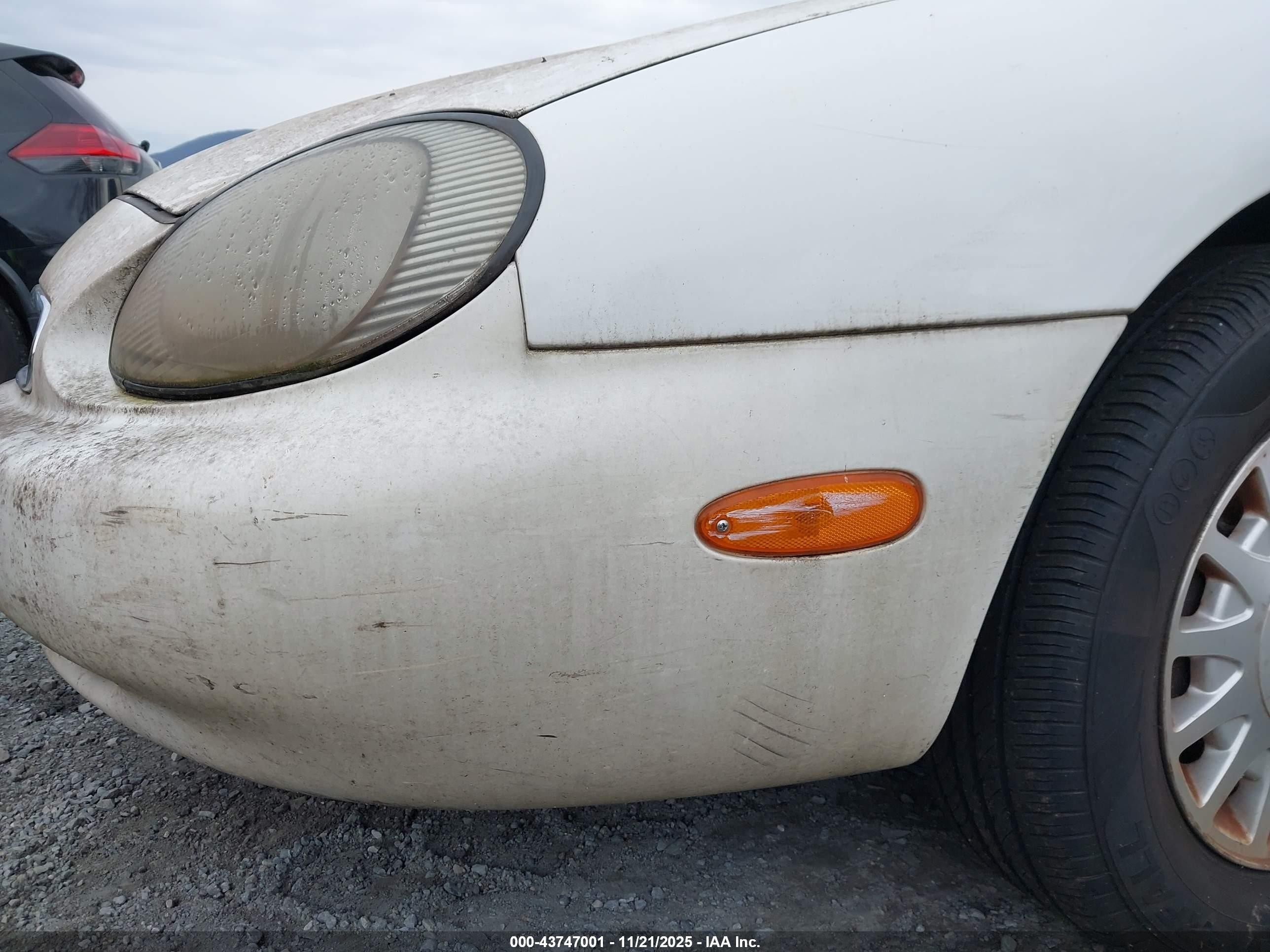 1999 Mercury Sable Ls White vin: 1MEFM53S5XA644055