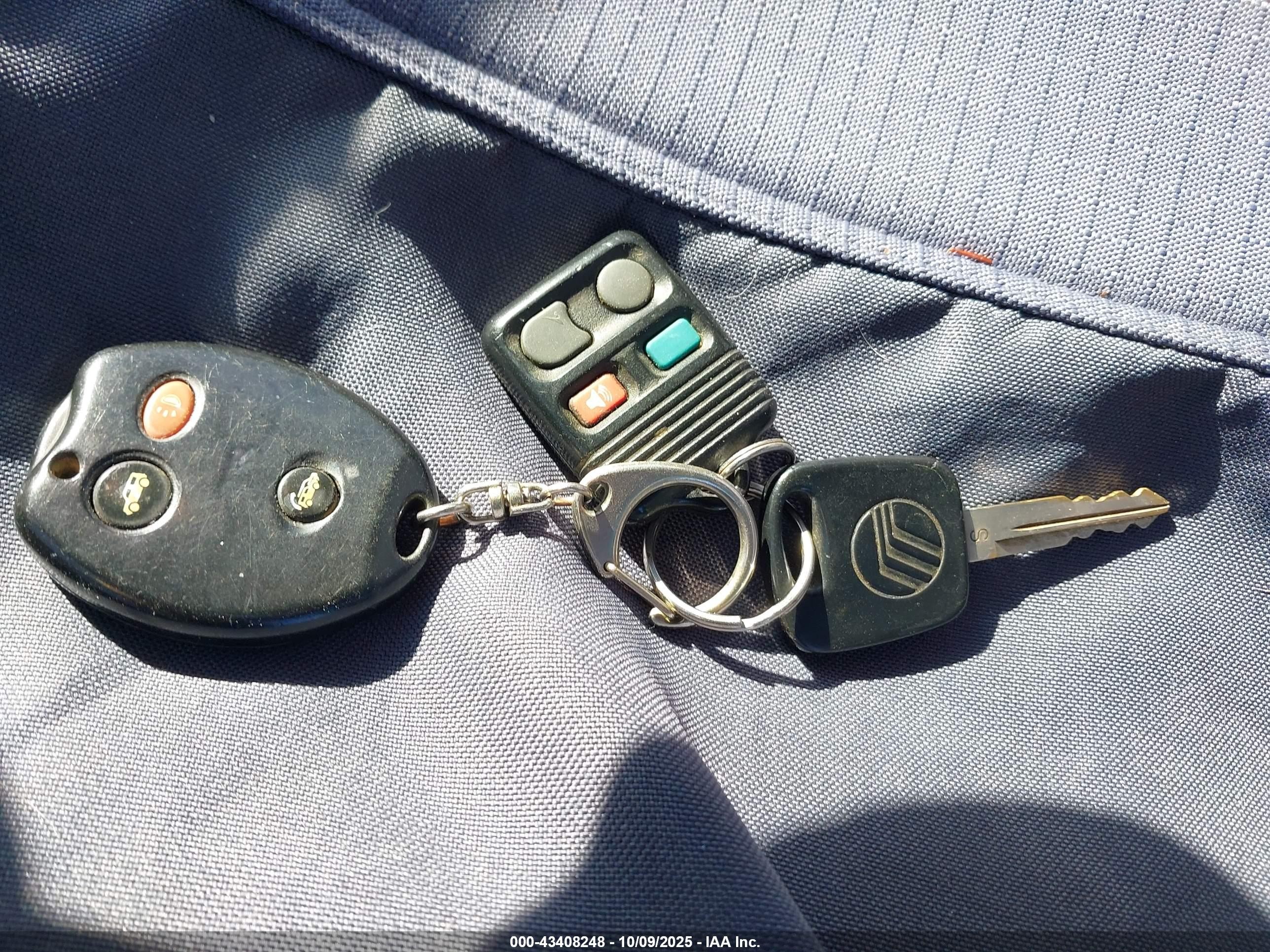 1998 Mercury Sable Ls Black vin: 1MEFM53S6WA647044