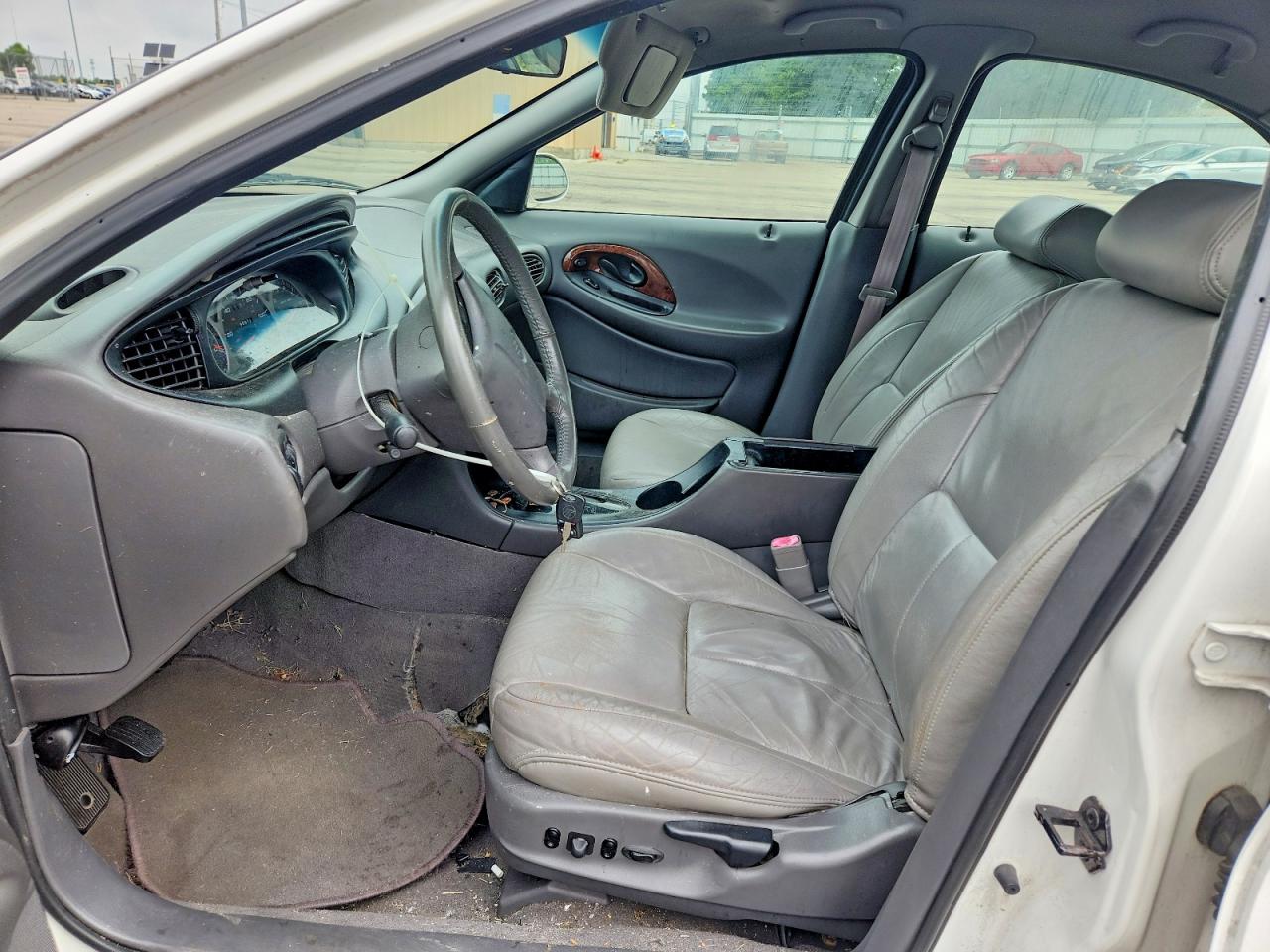1999 Mercury Sable Ls White vin: 1MEFM53S6XA613462
