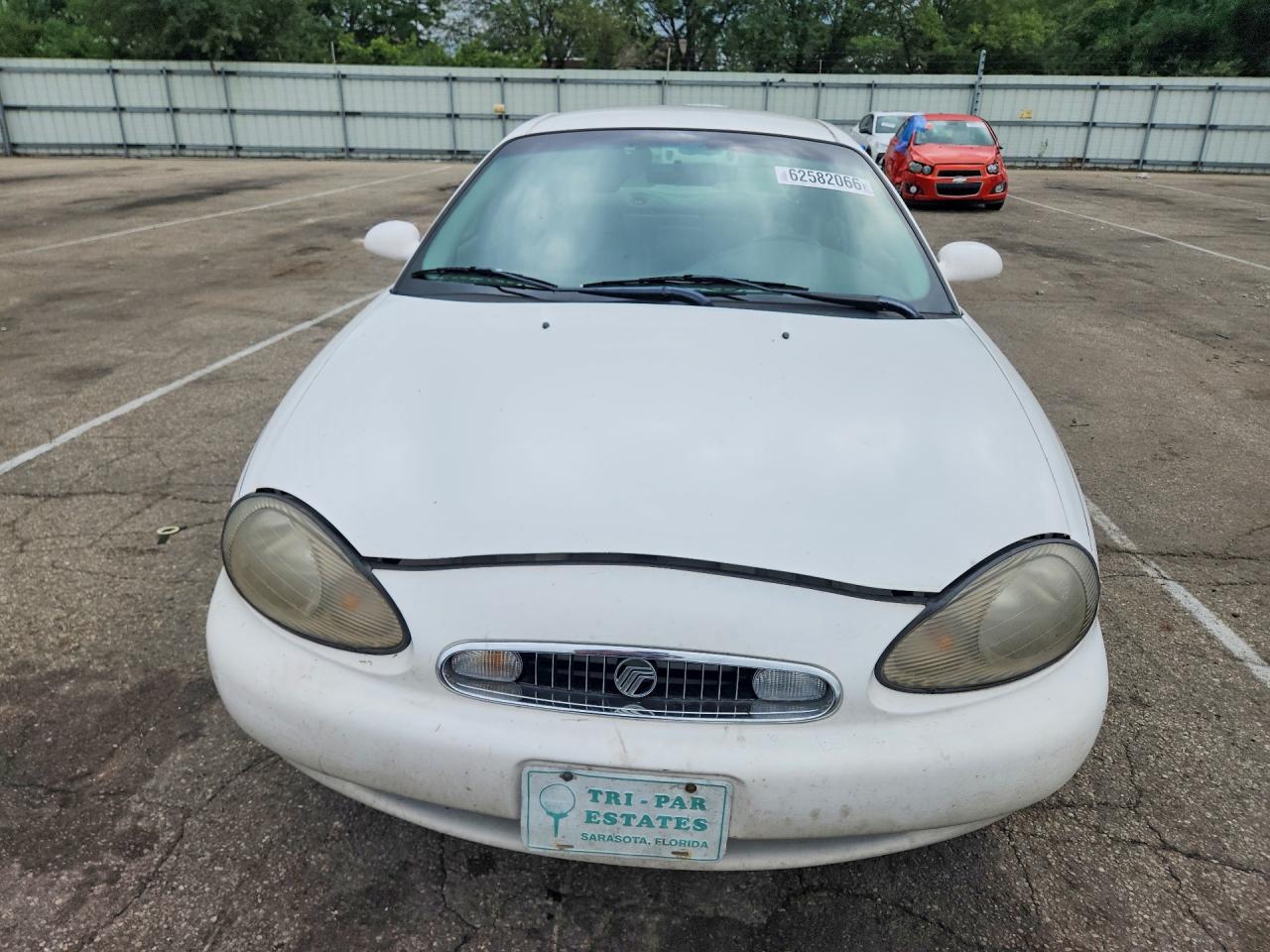 1999 Mercury Sable Ls White vin: 1MEFM53S6XA613462