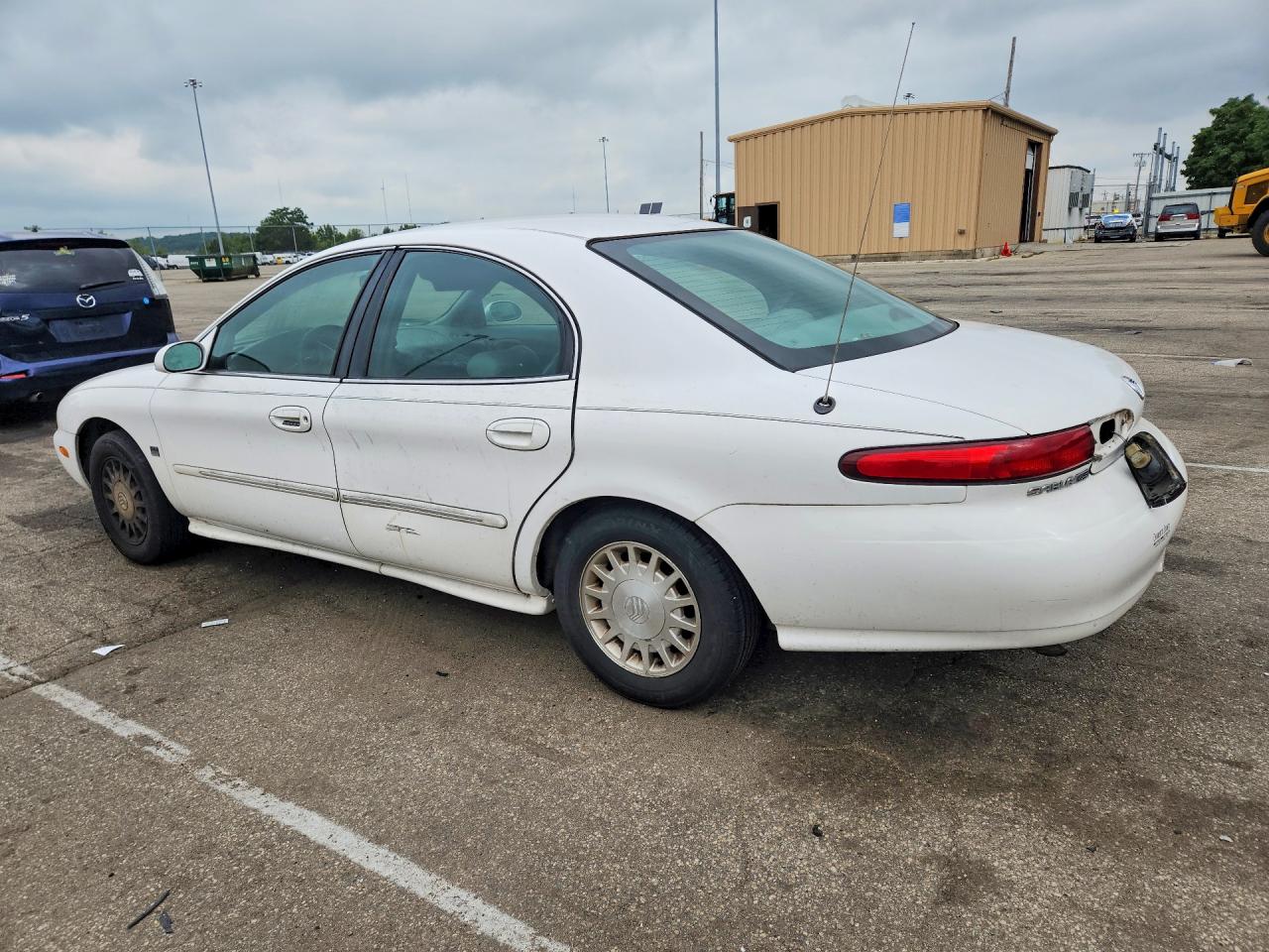 1999 Mercury Sable Ls White vin: 1MEFM53S6XA613462