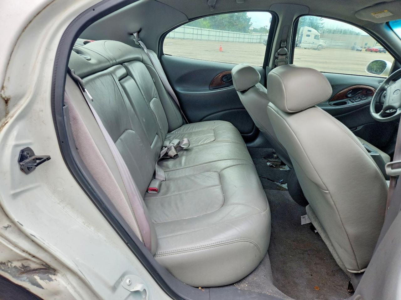 1999 Mercury Sable Ls White vin: 1MEFM53S6XA613462