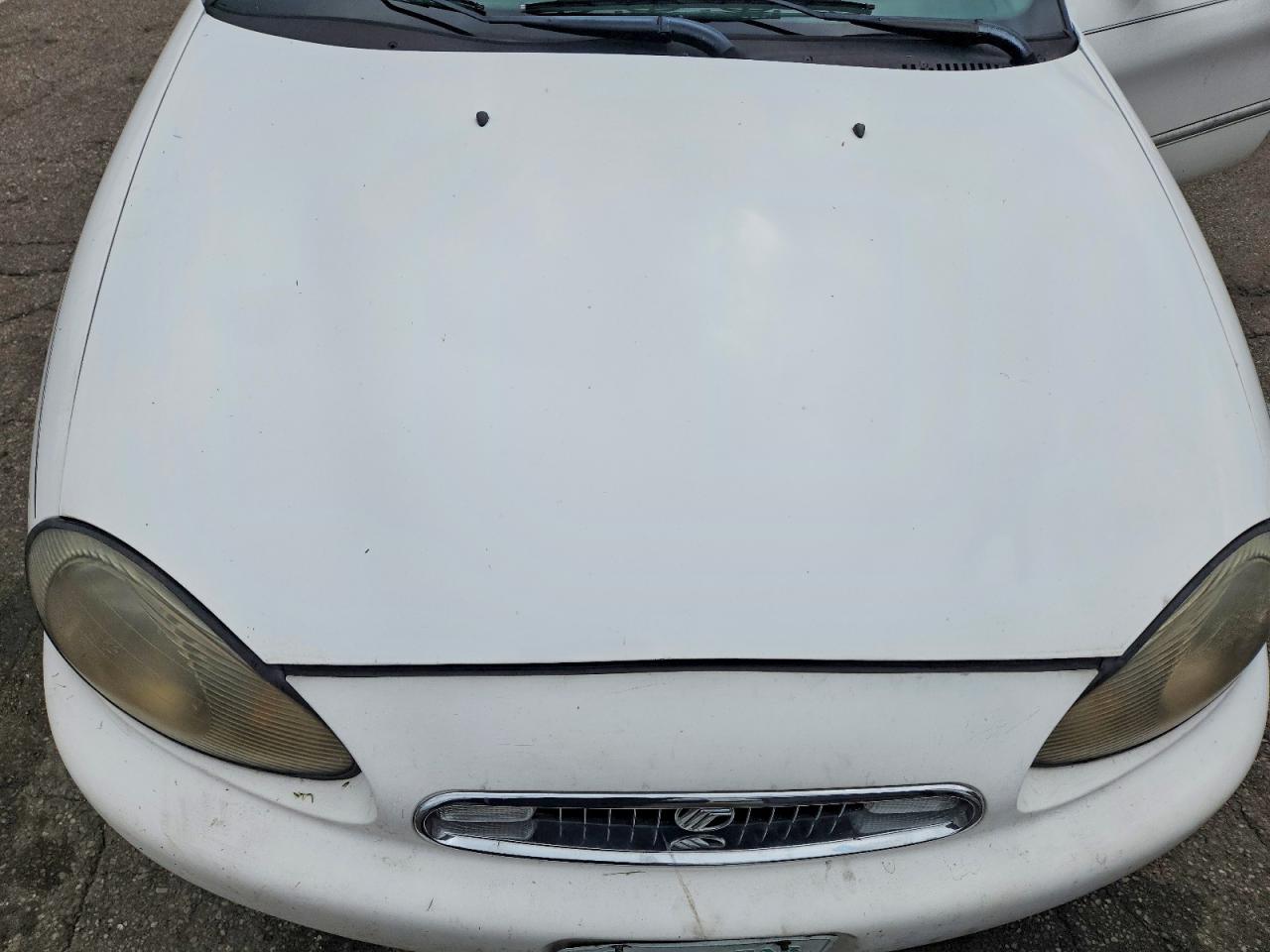 1999 Mercury Sable Ls White vin: 1MEFM53S6XA613462
