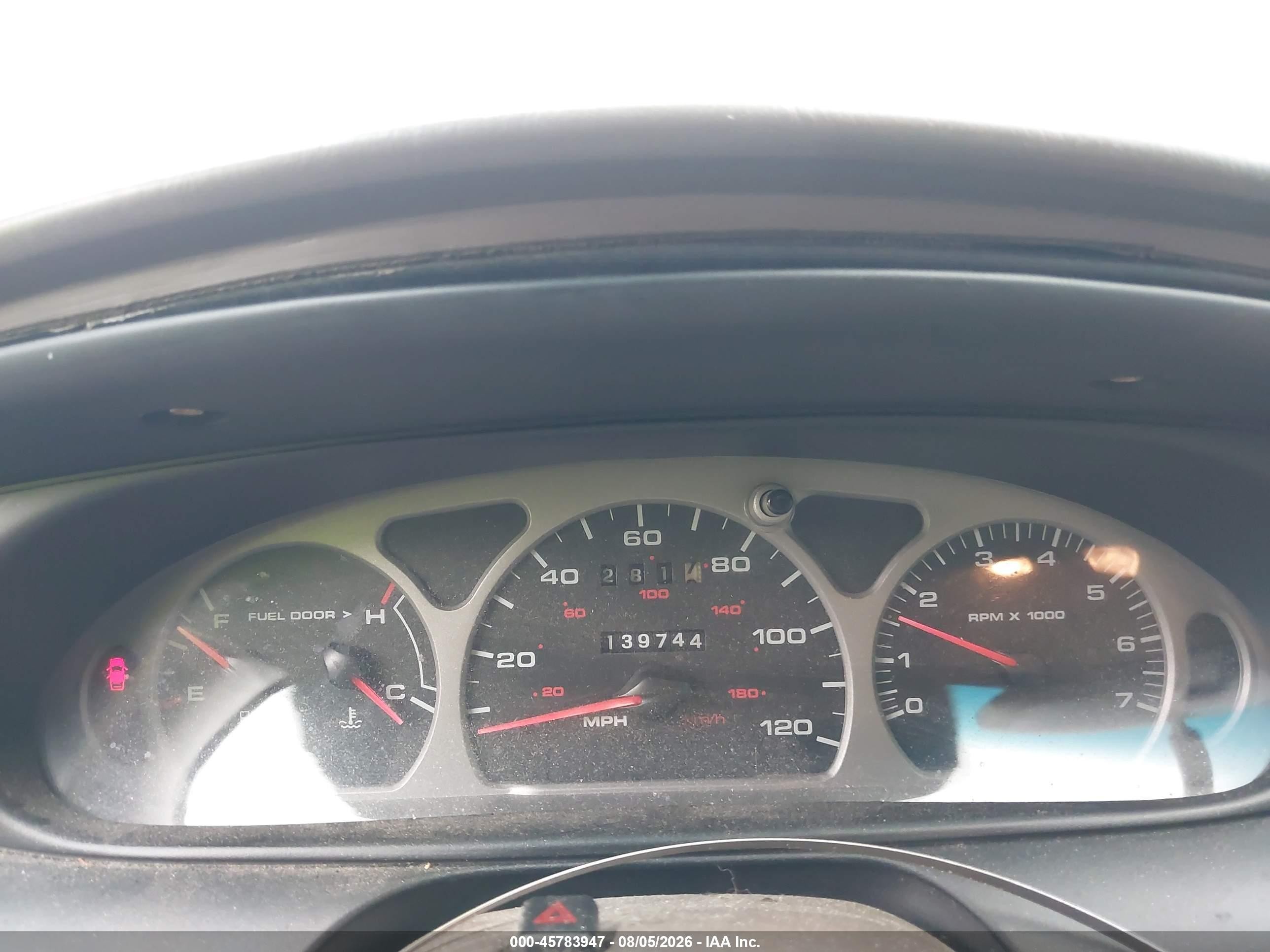 1999 Mercury Sable Ls Red vin: 1MEFM53S6XA636899