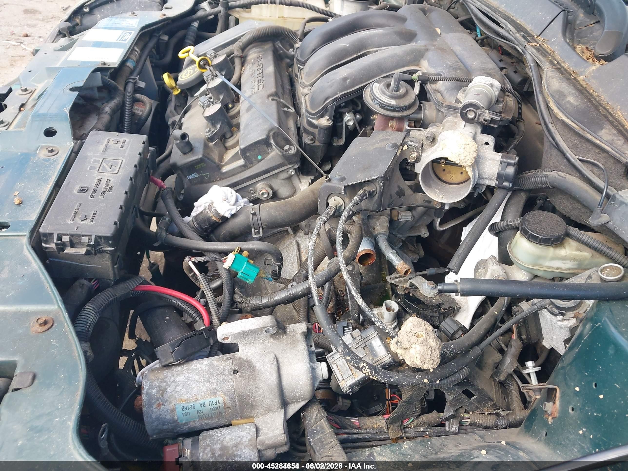 2000 Mercury Sable Ls Green vin: 1MEFM53S6YA636807