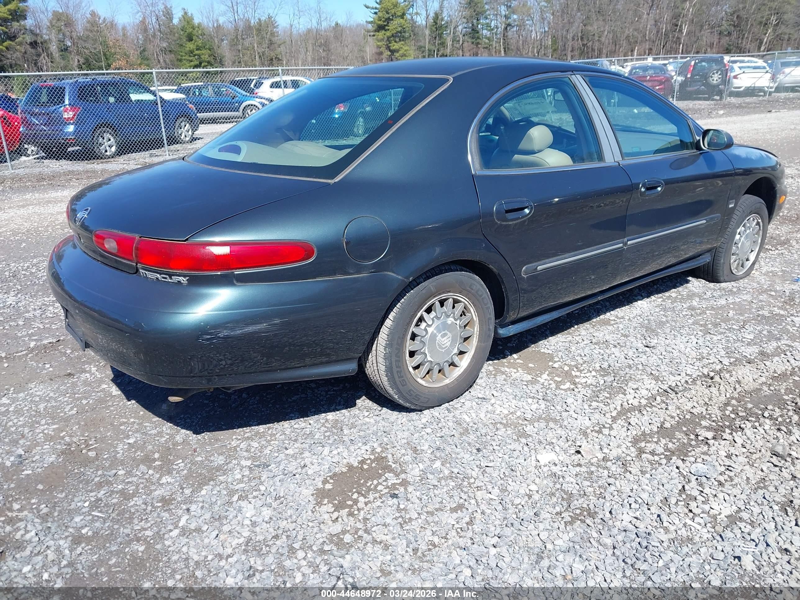1998 Mercury Sable Ls Blue vin: 1MEFM53S7WG651682