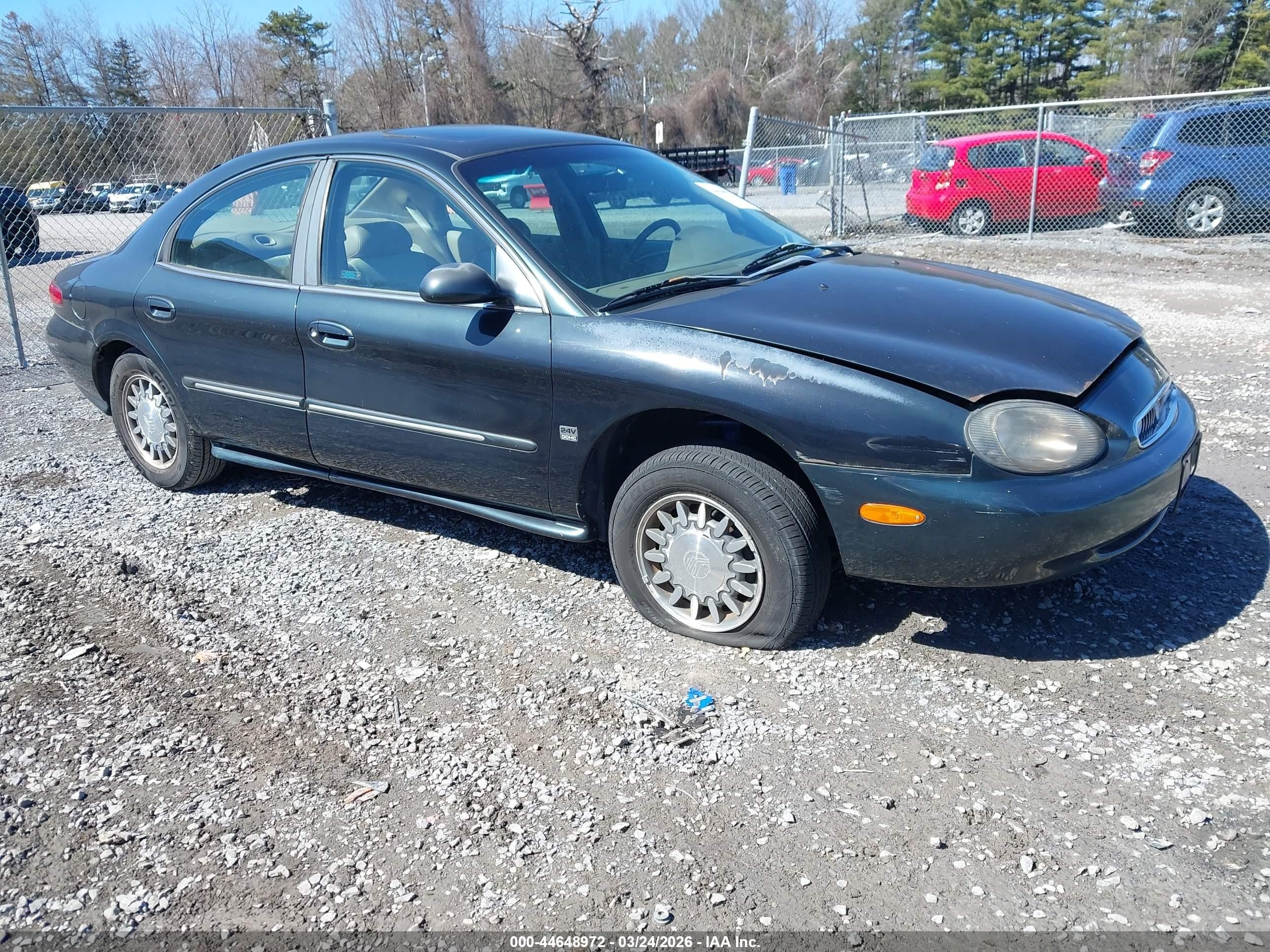 1998 Mercury Sable Ls Blue vin: 1MEFM53S7WG651682