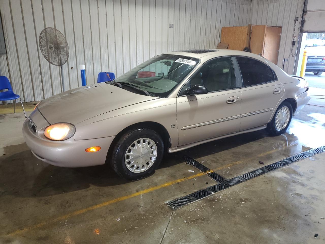 1999 Mercury Sable Ls Желто-коричневый vin: 1MEFM53S7XA623787