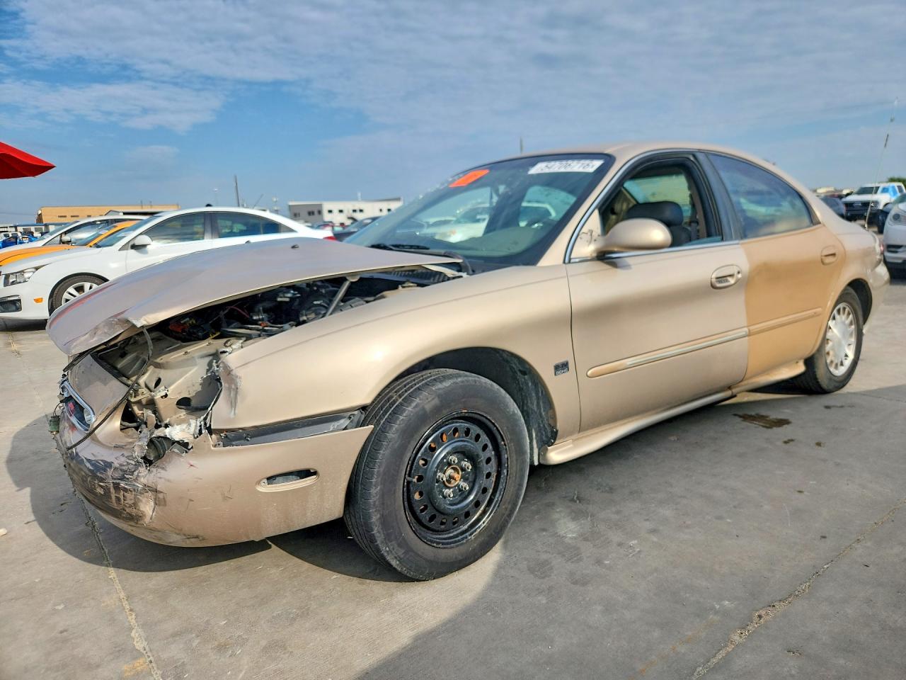 1999 Mercury Sable Ls Tan vin: 1MEFM53S7XG633233