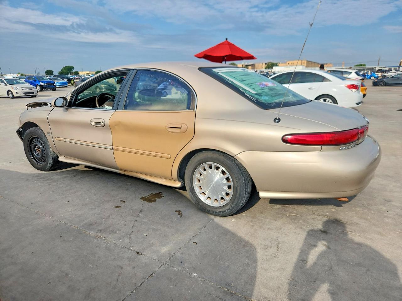1999 Mercury Sable Ls Желто-коричневый vin: 1MEFM53S7XG633233