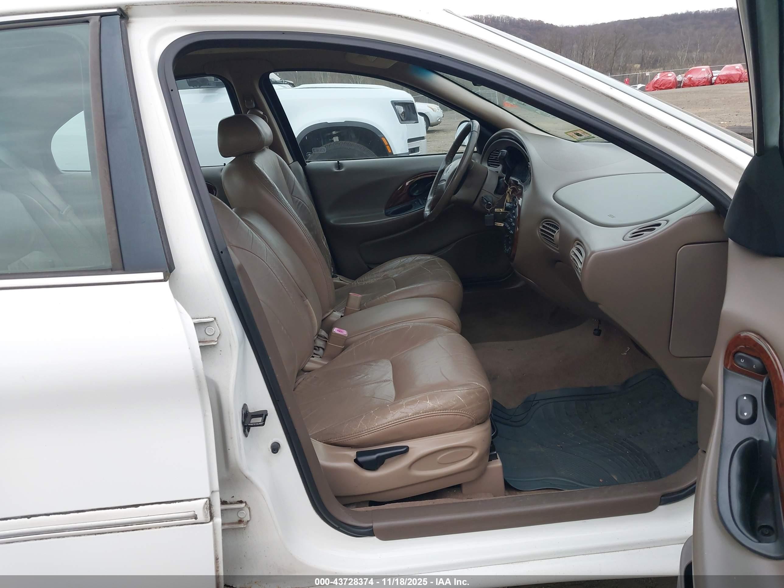 1999 Mercury Sable Ls Белый vin: 1MEFM53S8XA603256