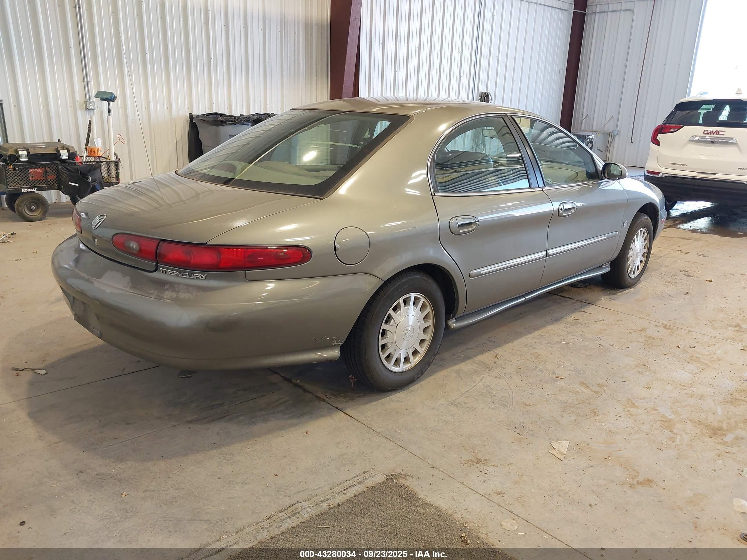 1999 Mercury Sable Ls Золотой vin: 1MEFM53S8XA661254