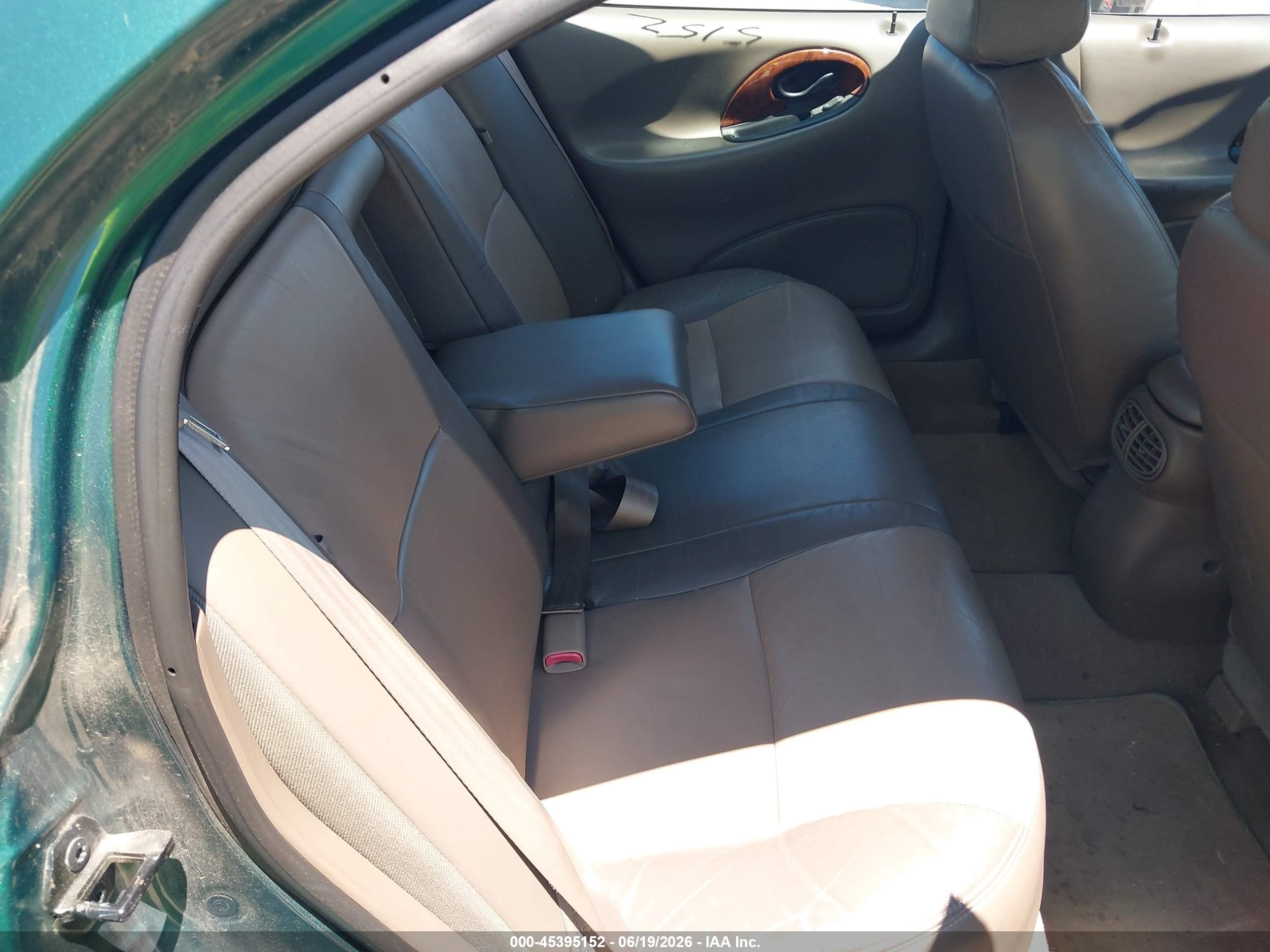 1999 Mercury Sable Ls Green vin: 1MEFM53S8XG658741